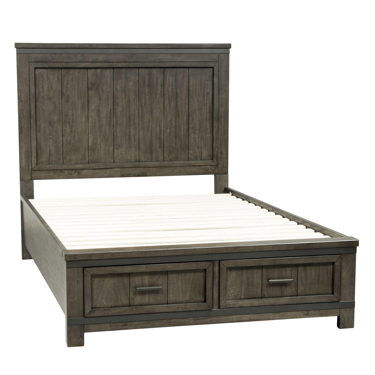  Size_King --  Thornwood Hills 759-BR-KSB King Storage Bed IMAGE 3
