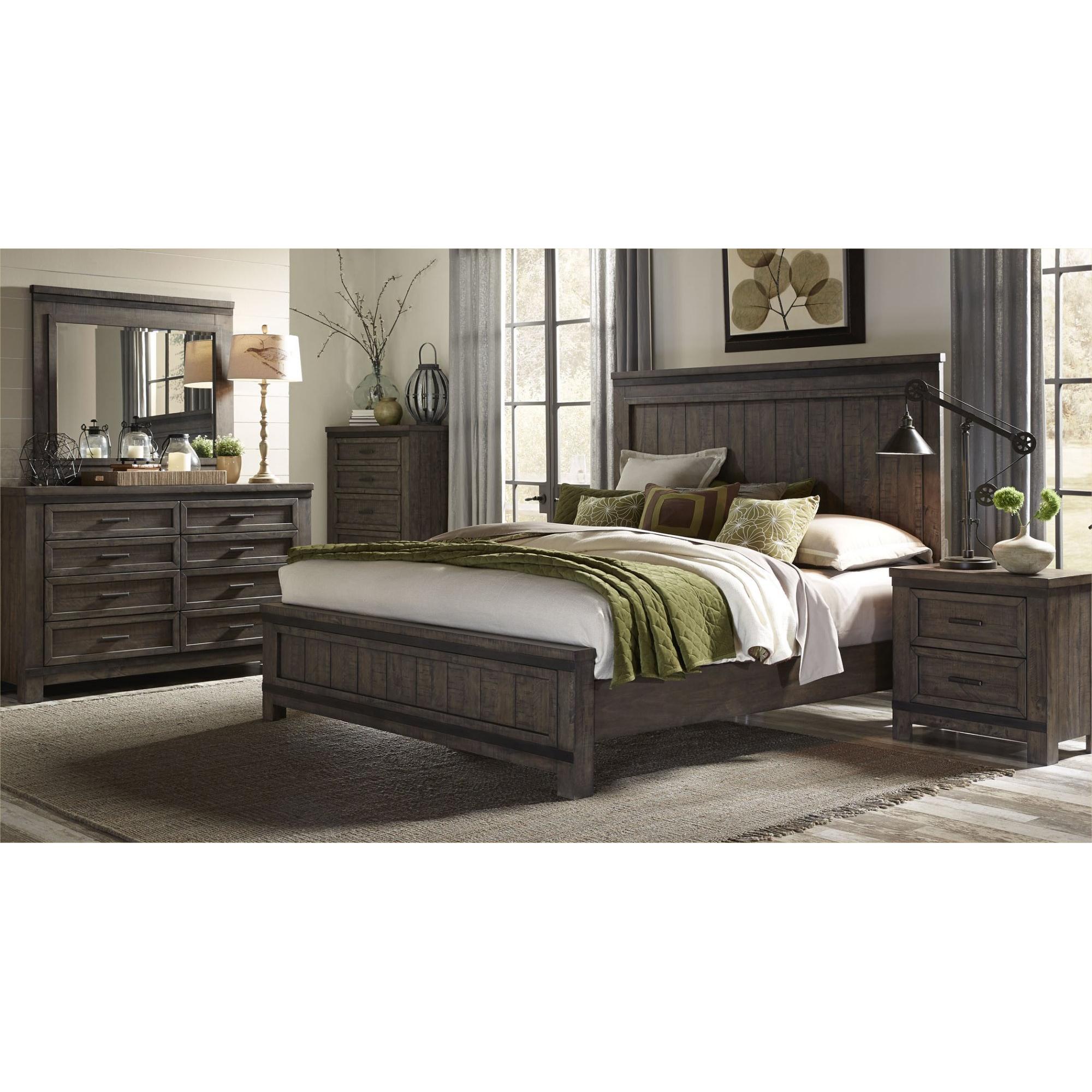  Liberty Furniture Industries Inc. Thornwood Hills 2-Drawer Nightstand 759-BR61 IMAGE 2