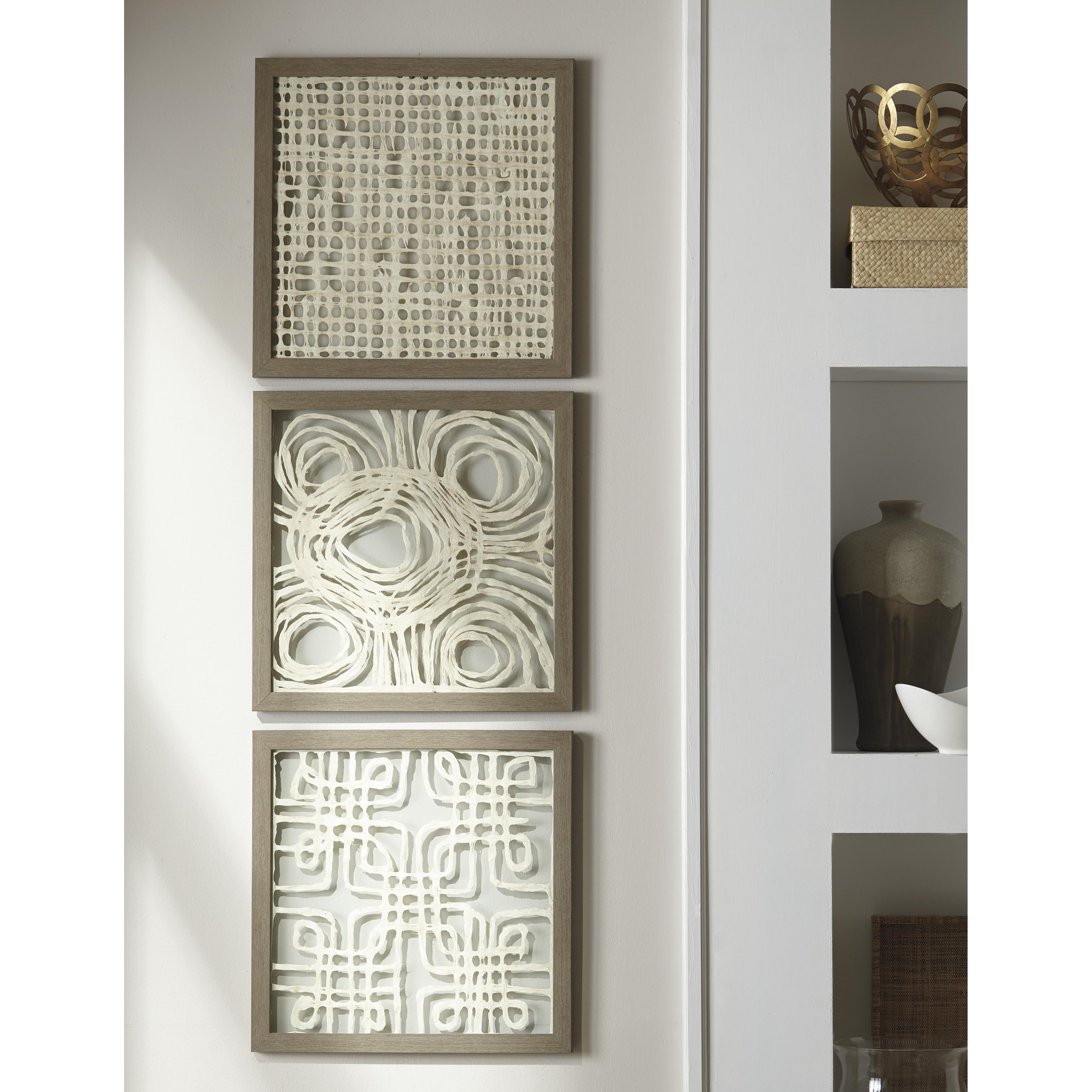  Signature Design by Ashley Odella A8010009 Wall Decor Set IMAGE 5