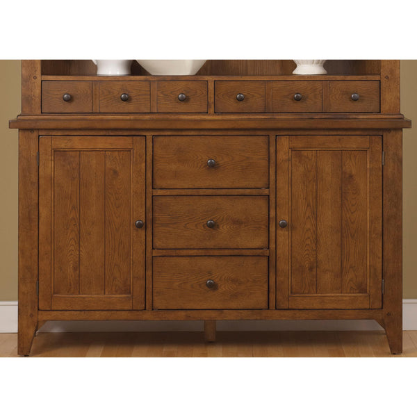 Liberty Furniture Industries Inc. Hearthstone Ridge Buffet 382-CB6183