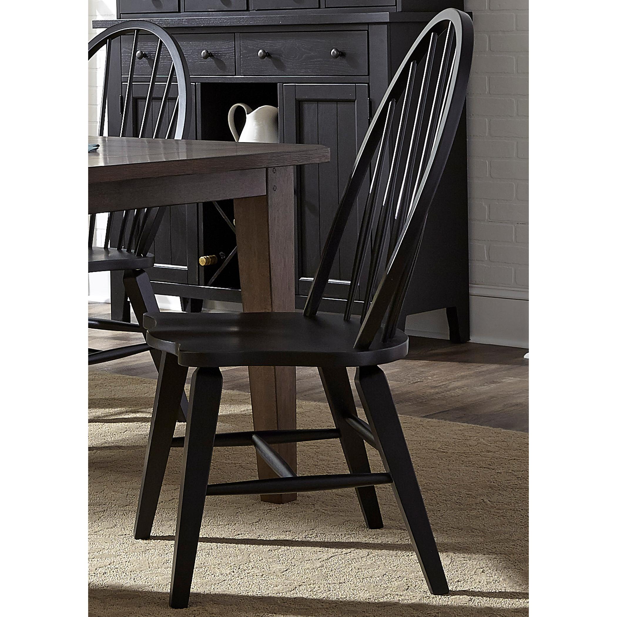  Liberty Furniture Industries Inc. Hearthstone Ridge Dining Chair 482-C1000S IMAGE 1