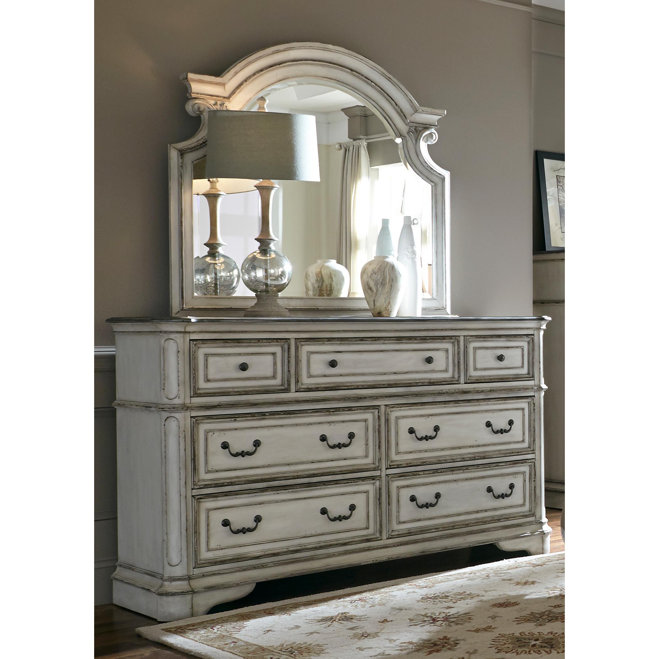  Liberty Furniture Industries Inc. Magnolia Manor 7-Drawer Dresser 244-BR31 IMAGE 2