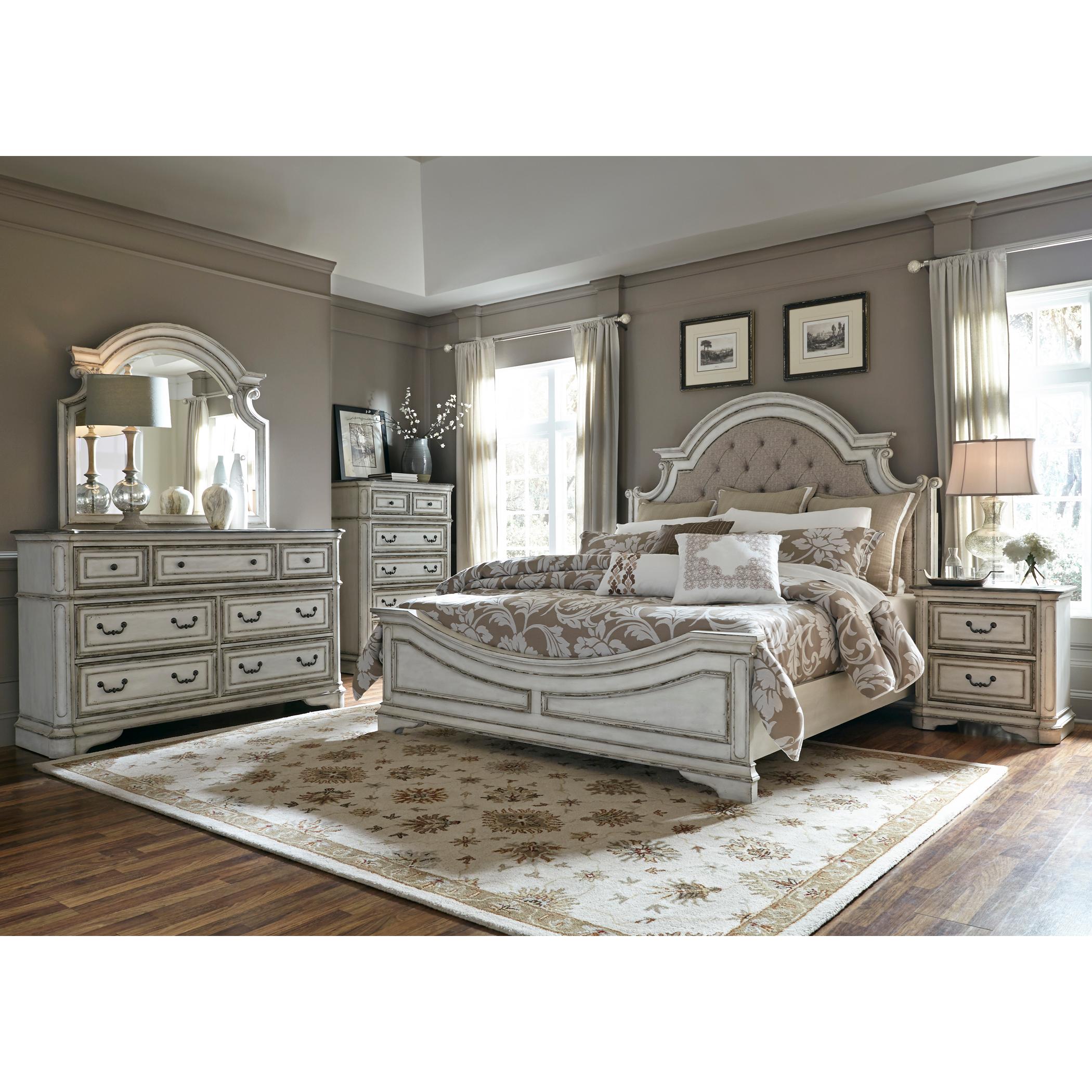  Liberty Furniture Industries Inc. Magnolia Manor Dresser Mirror 244-BR51 IMAGE 3