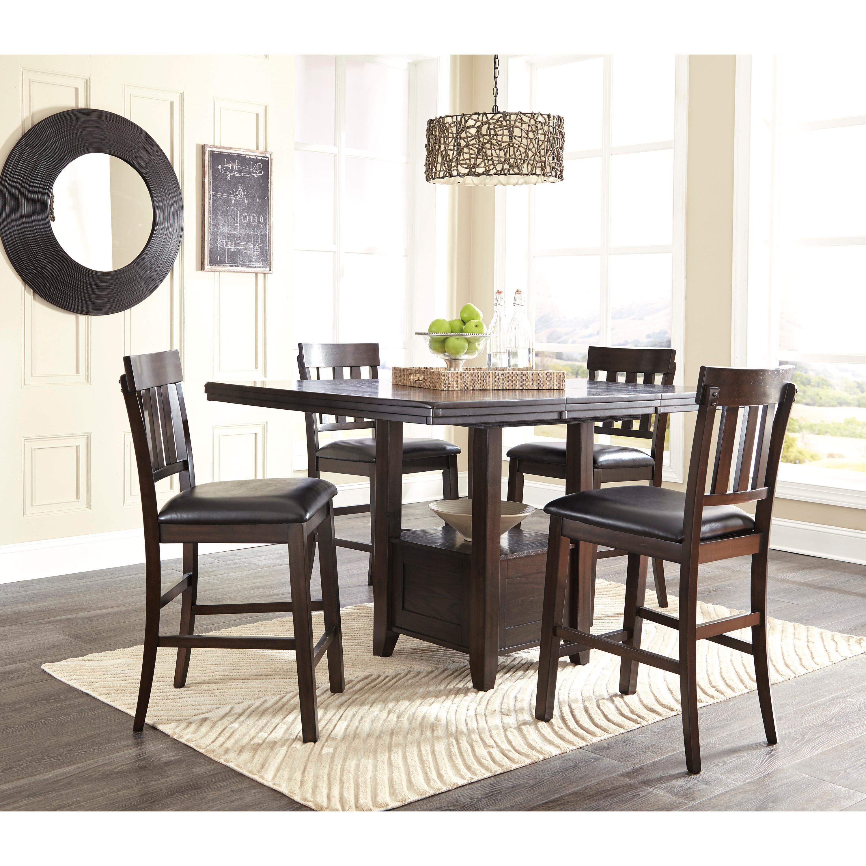  Signature Design by Ashley Haddigan Counter Height Stool D596-124 IMAGE 3