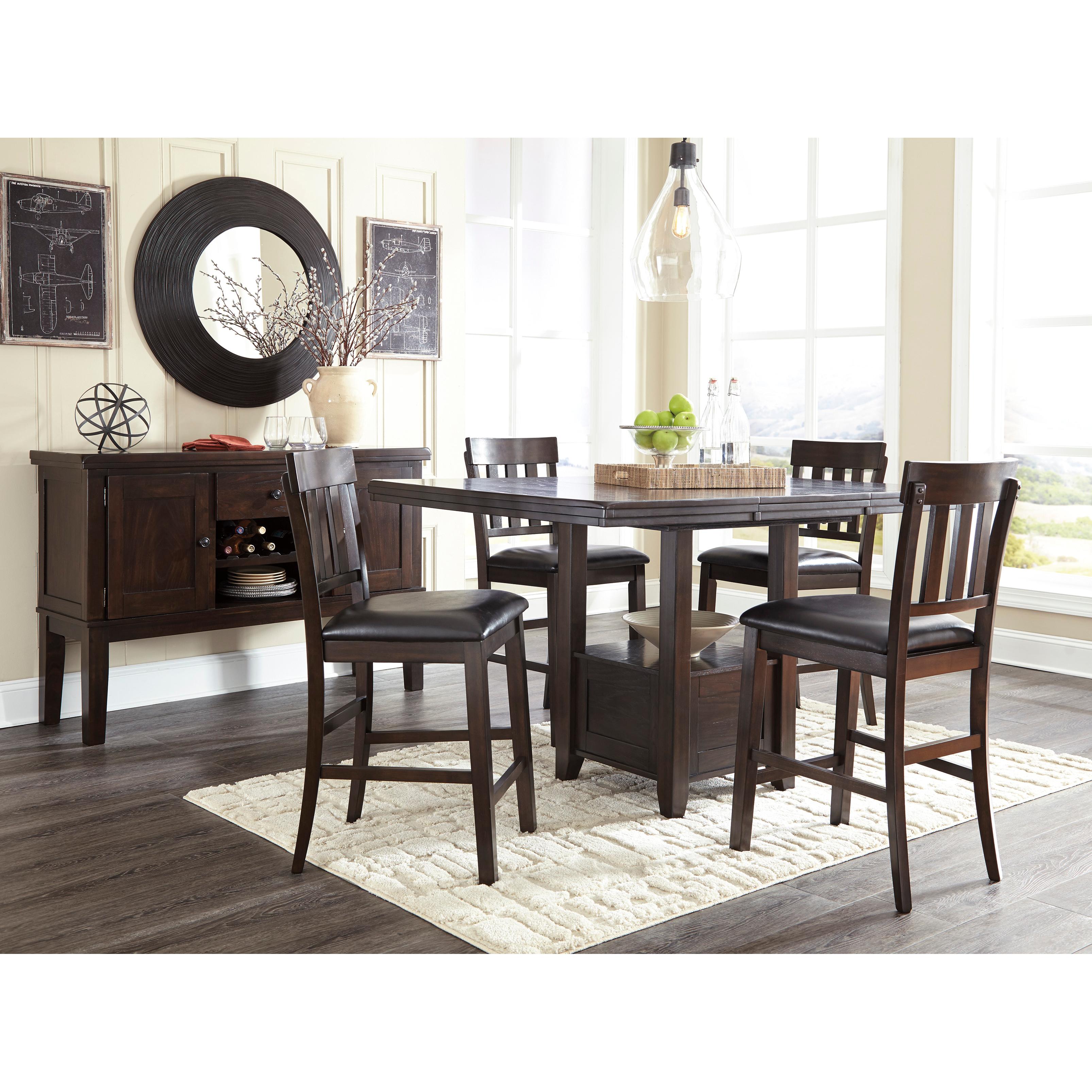  Signature Design by Ashley Haddigan Counter Height Stool D596-124 IMAGE 4