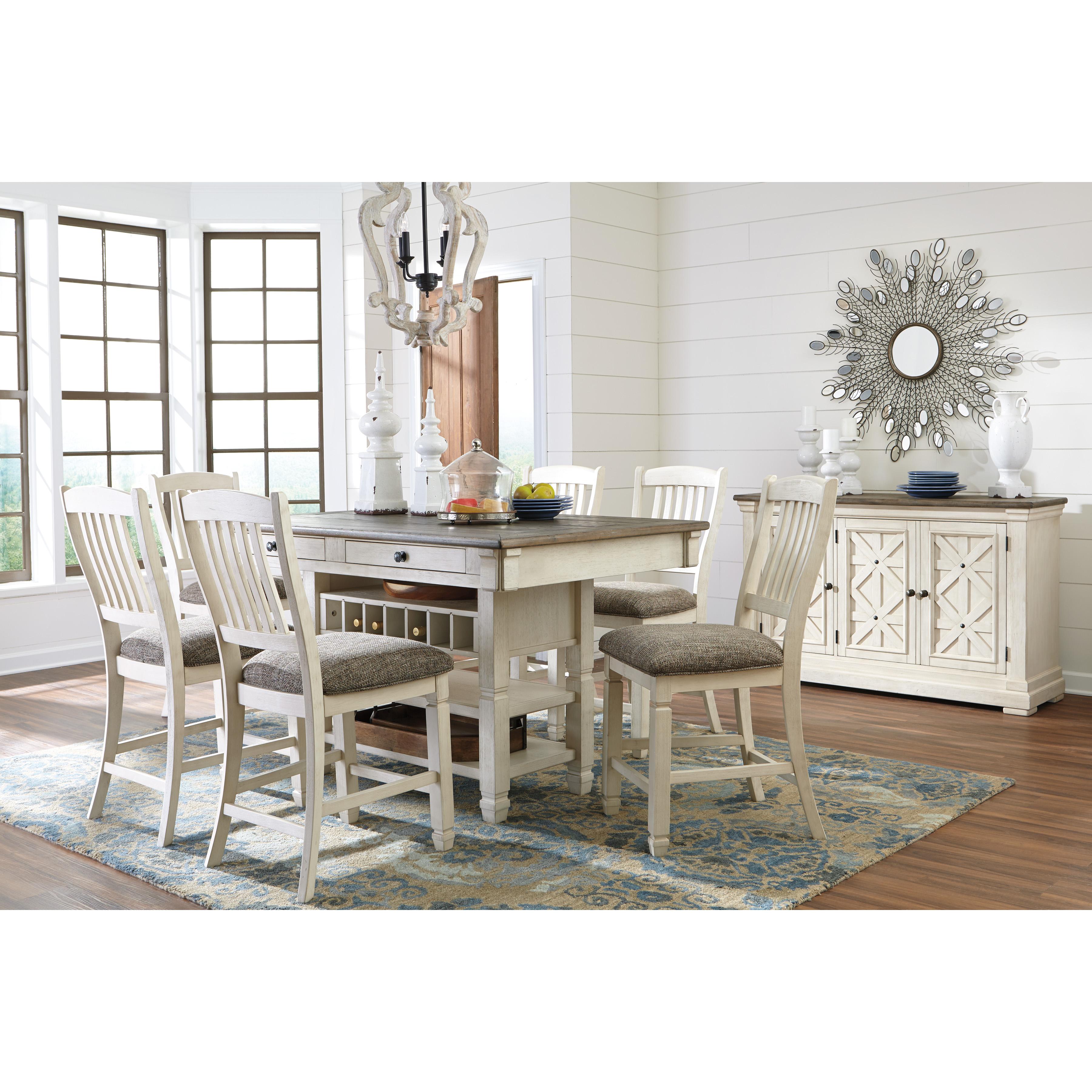  Signature Design by Ashley Bolanburg Counter Height Stool D647-124 IMAGE 6