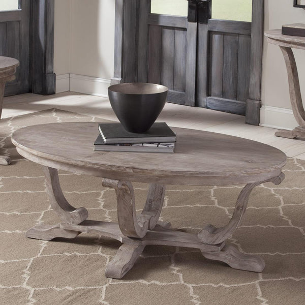 Liberty Furniture Industries Inc. Greystone Mill Cocktail Table 154-OT1010
