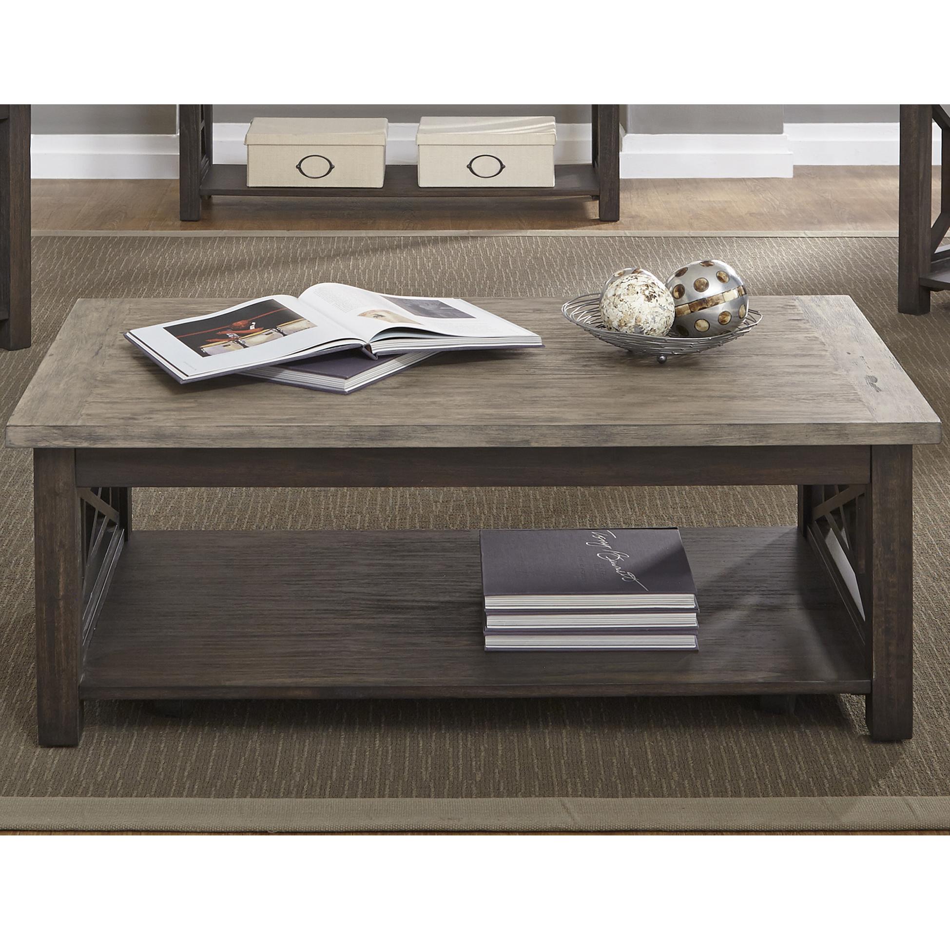  Liberty Furniture Industries Inc. Heatherbrook Cocktail Table 422-OT1010 IMAGE 1