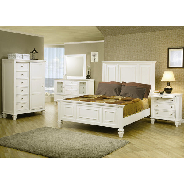 Coaster Furniture Sandy Beach 201301Q 6 pc Queen Panel Bedroom Set