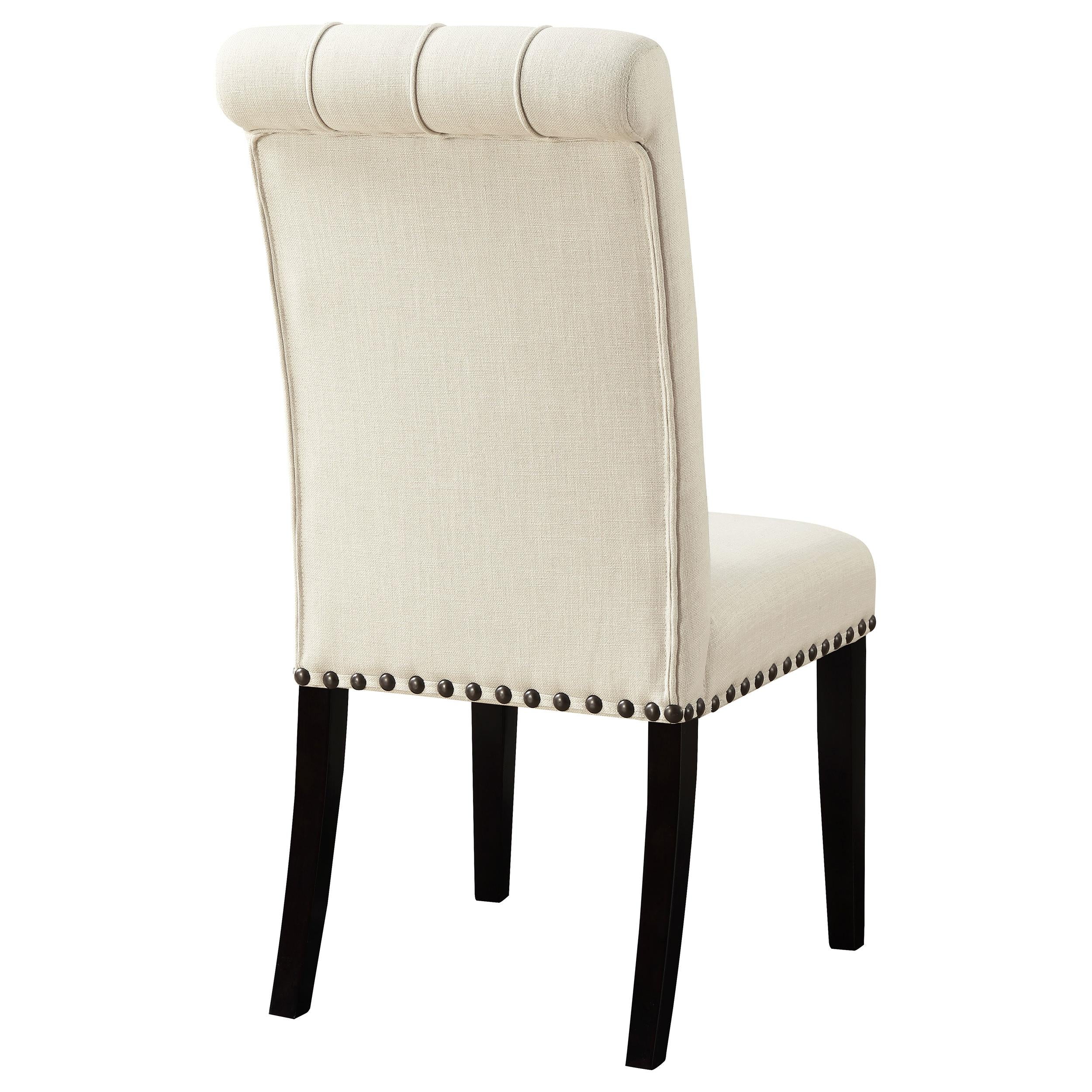  Coaster Furniture Alana 190162 Fabric Upholstered Dining Side Chair - Beige (Set of 2) IMAGE 6