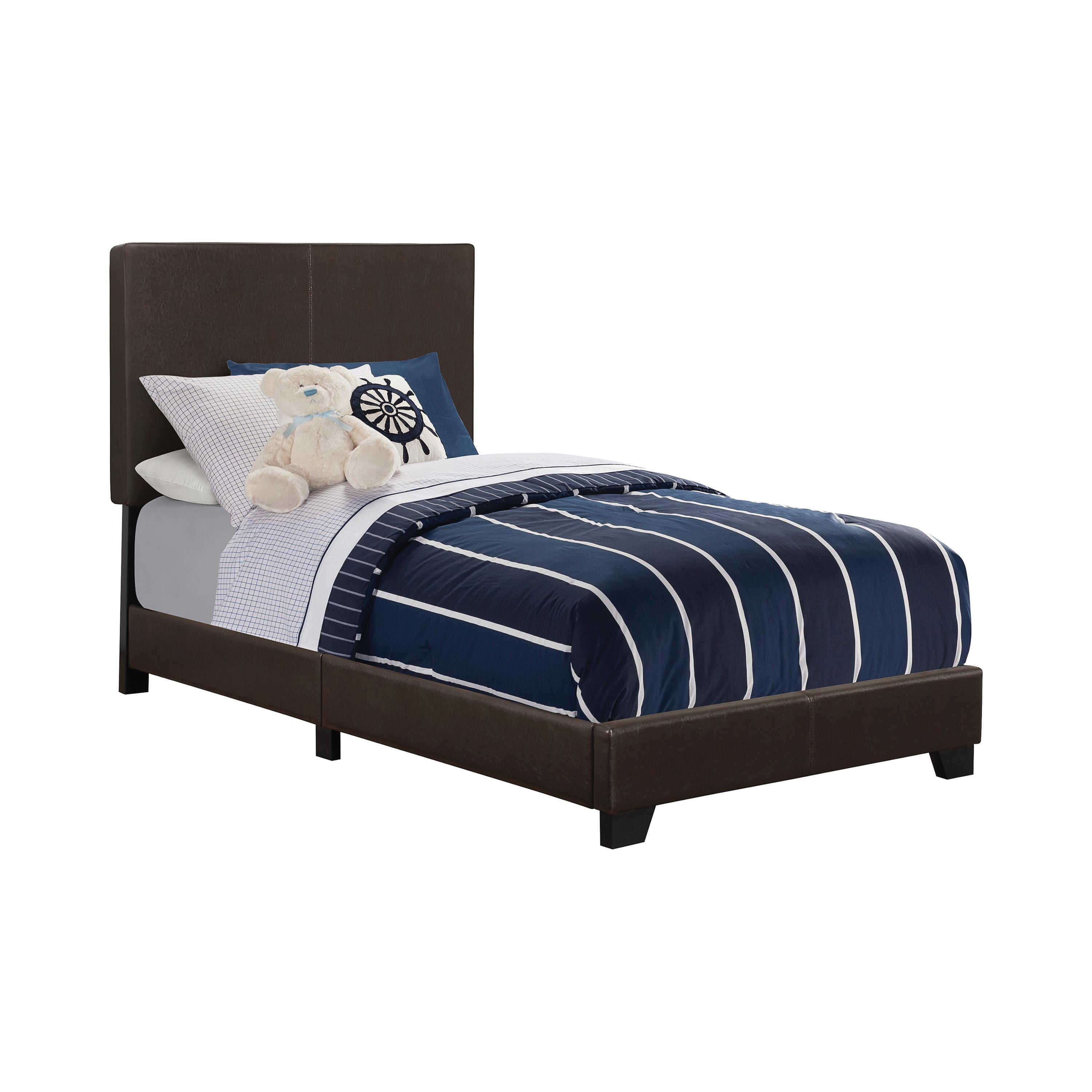  Size_Twin --  Coaster Furniture Dorian Upholstered Panel Bed IMAGE 1