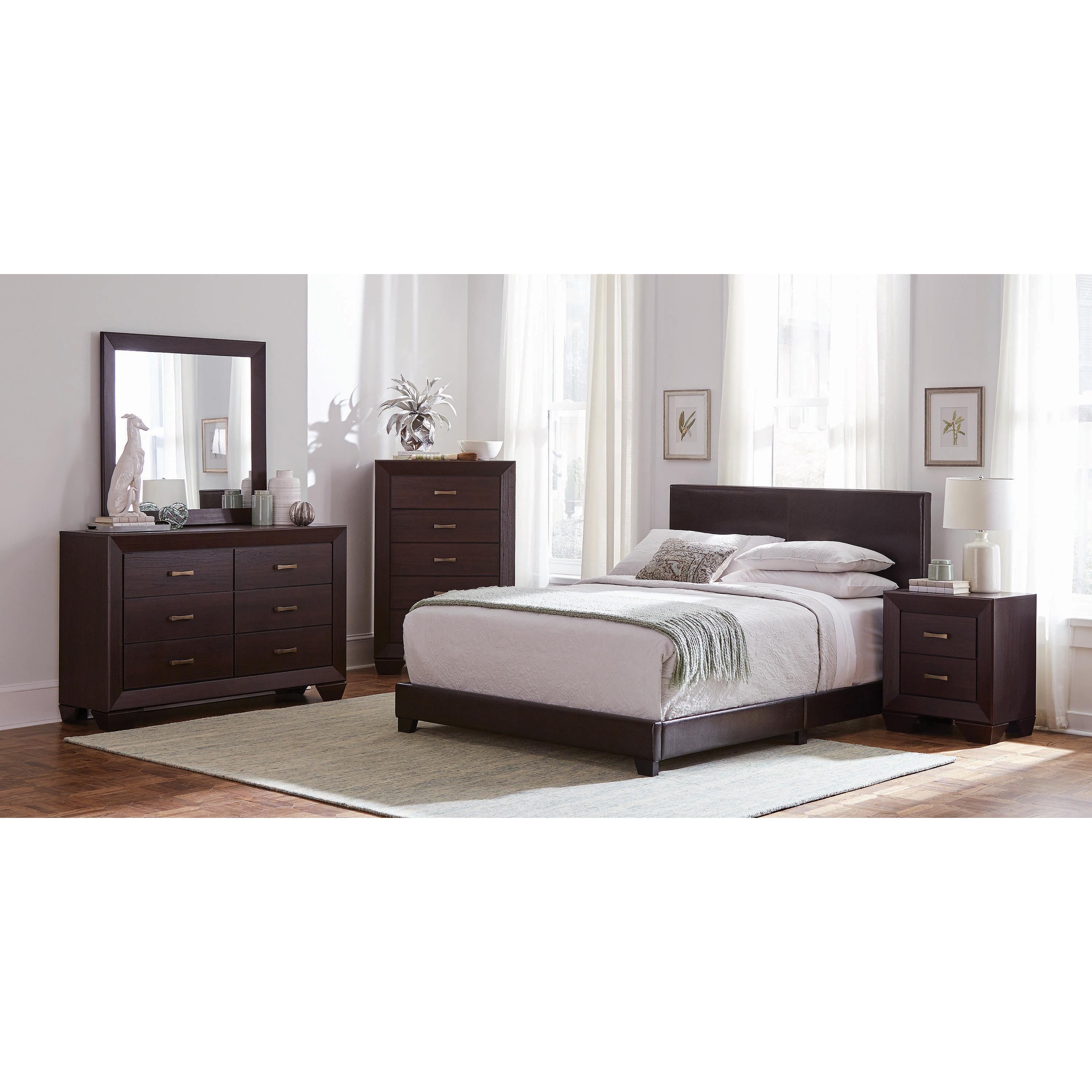  Size_Twin --  Coaster Furniture Dorian Upholstered Panel Bed IMAGE 3