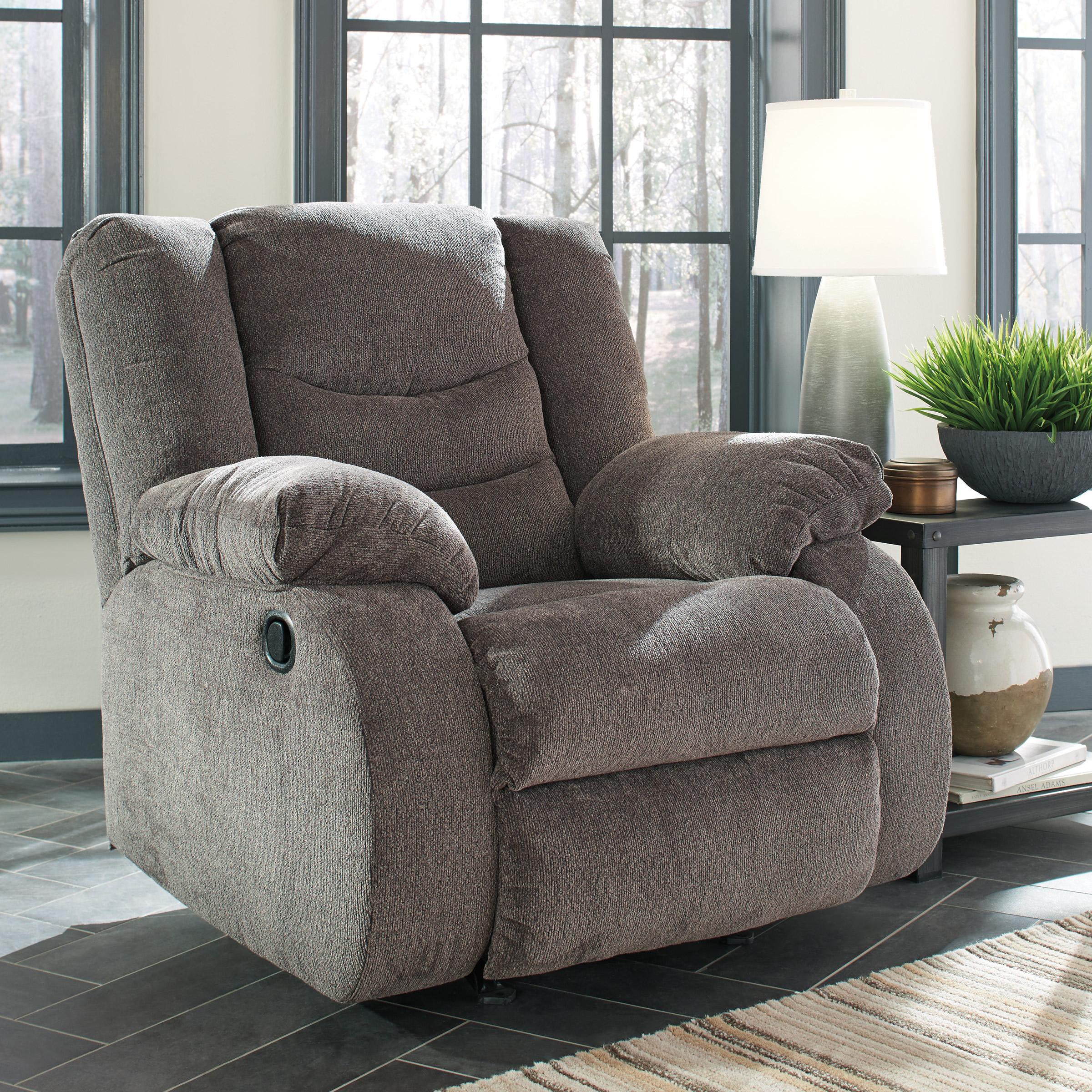  Signature Design by Ashley Tulen Rocker Fabric Recliner 9860625 IMAGE 3