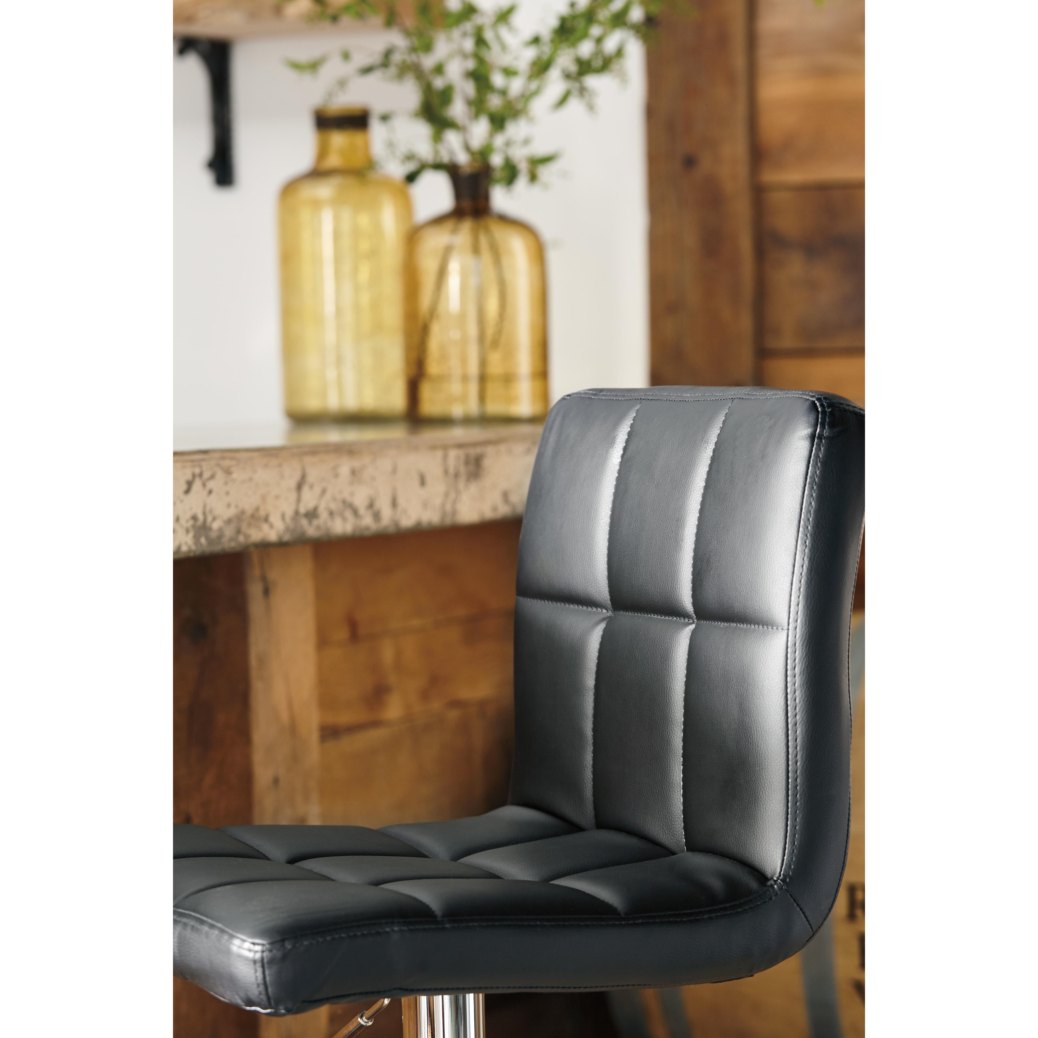  Signature Design by Ashley Bellatier Adjustable Height Stool D120-130 IMAGE 3