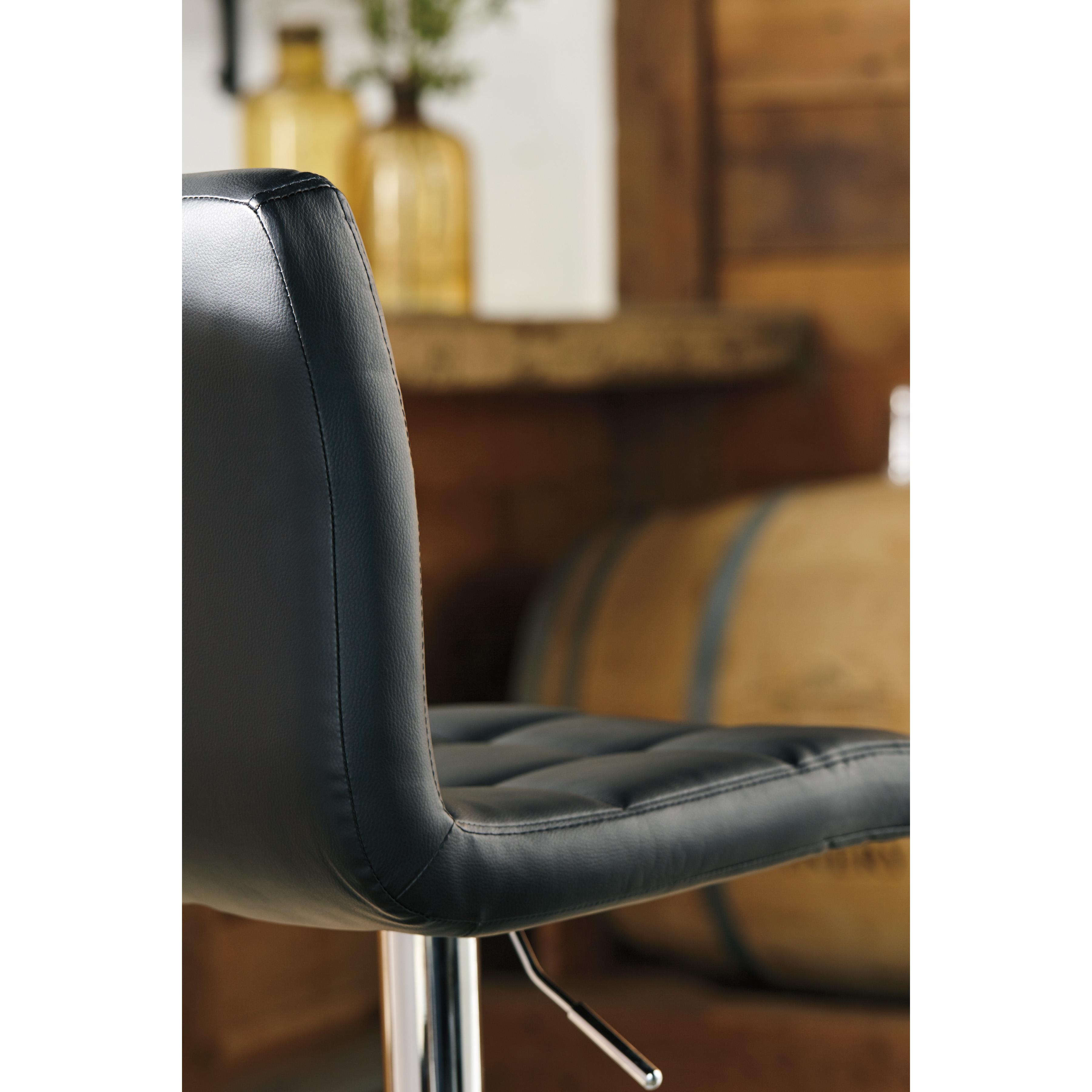  Signature Design by Ashley Bellatier Adjustable Height Stool D120-130 IMAGE 4