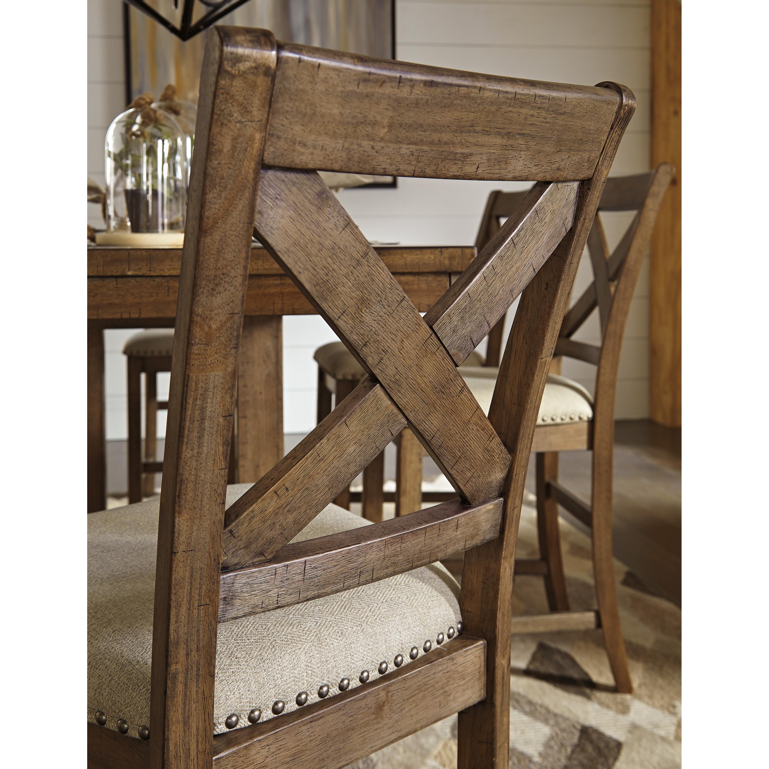  Signature Design by Ashley Moriville Counter Height Stool D631-124 IMAGE 3