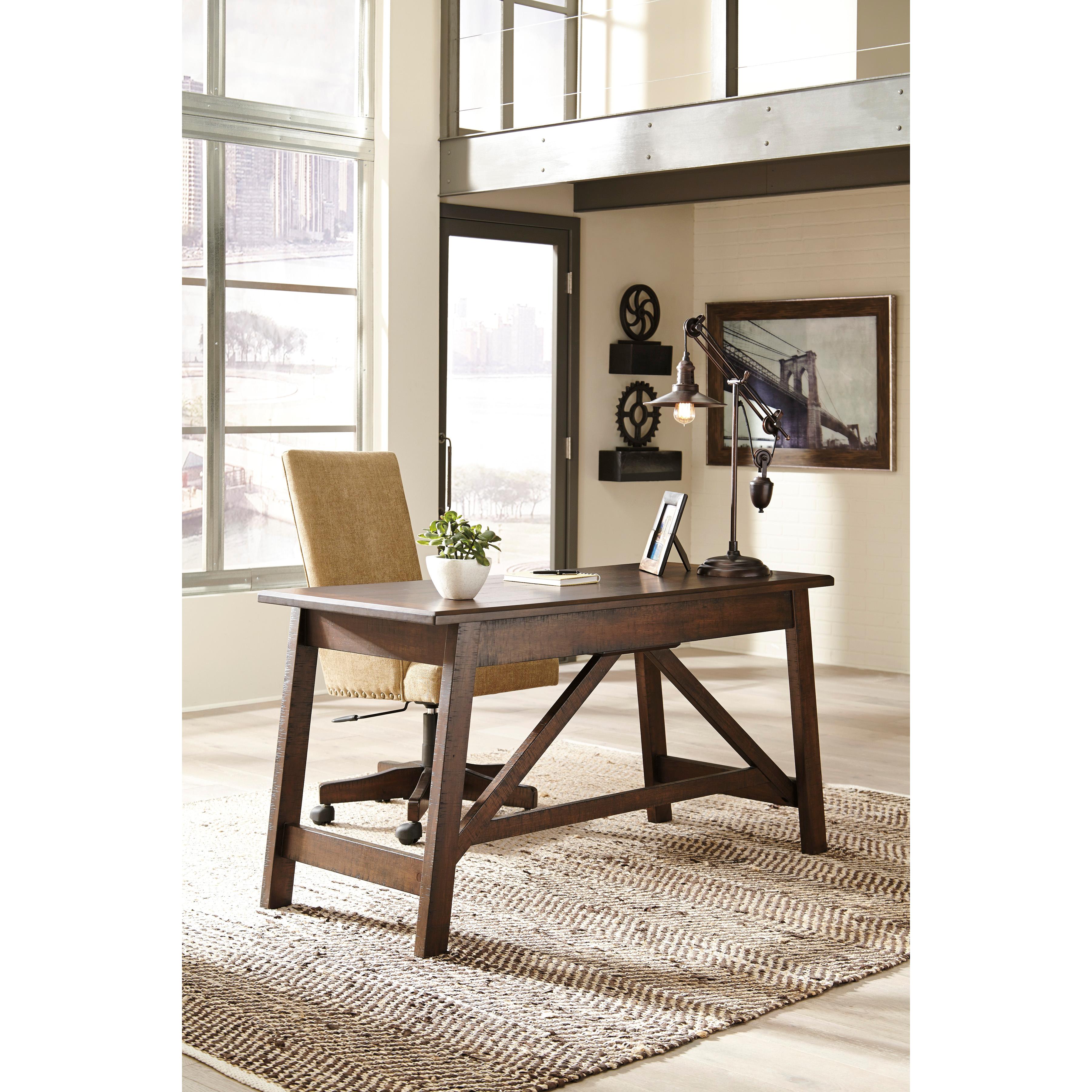  Signature Design by Ashley Baldridge H675-44 Home Office Large Leg Desk IMAGE 6