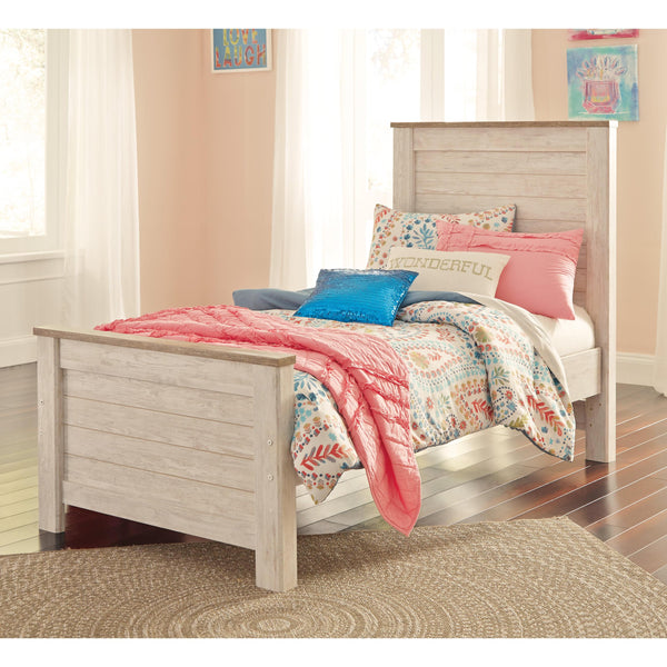 Signature Design by Ashley Willowton B267B15 Twin Panel Bed