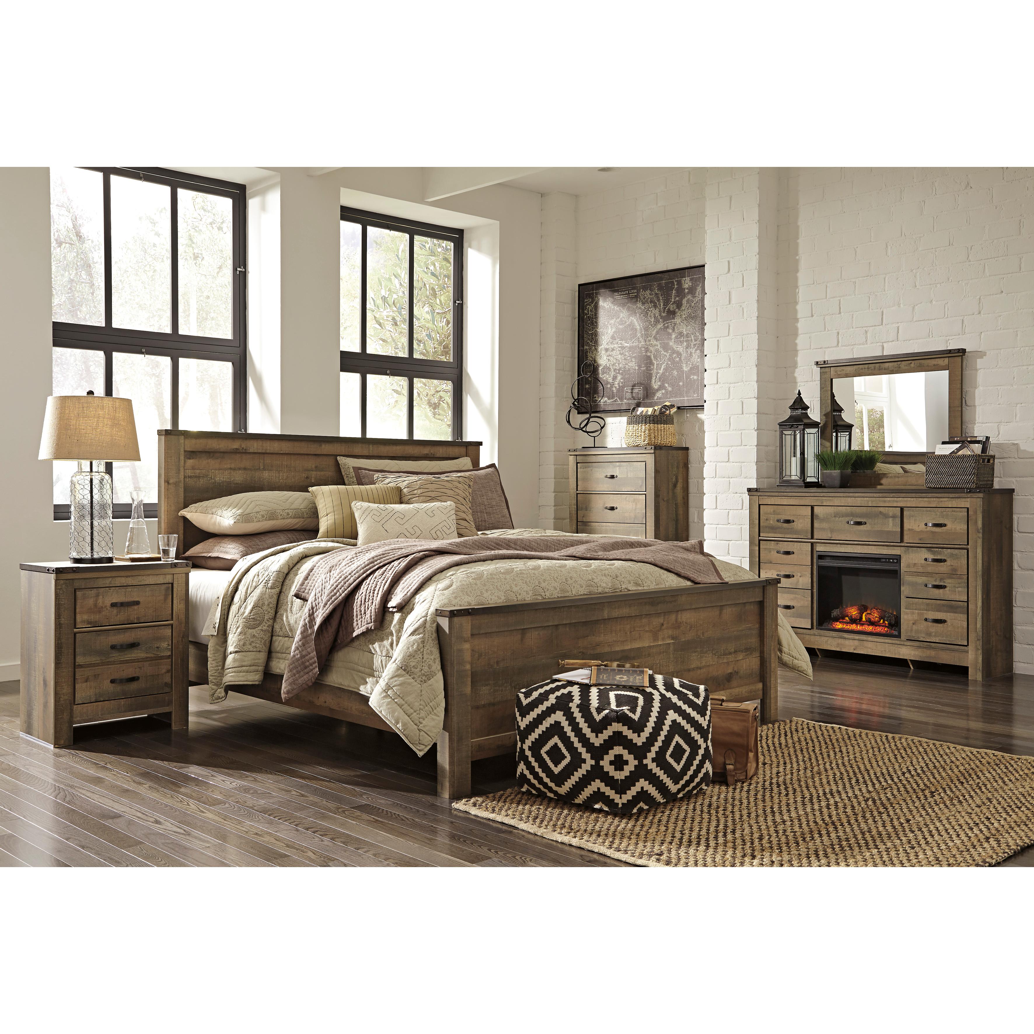  Signature Design by Ashley Trinell 2-Drawer Kids Nightstand B446-92 IMAGE 5