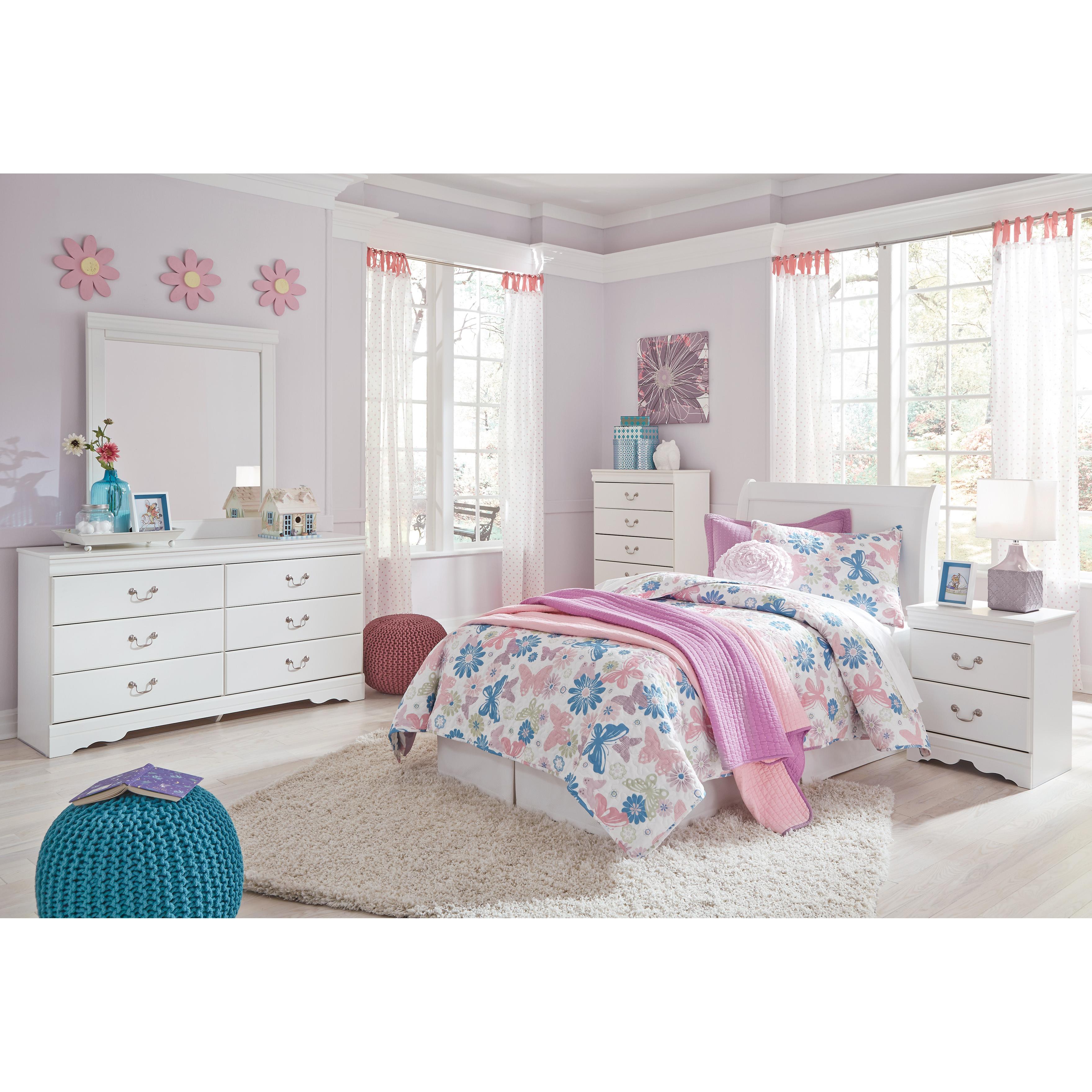  Signature Design by Ashley Anarasia Dresser Mirror B129-36 IMAGE 5
