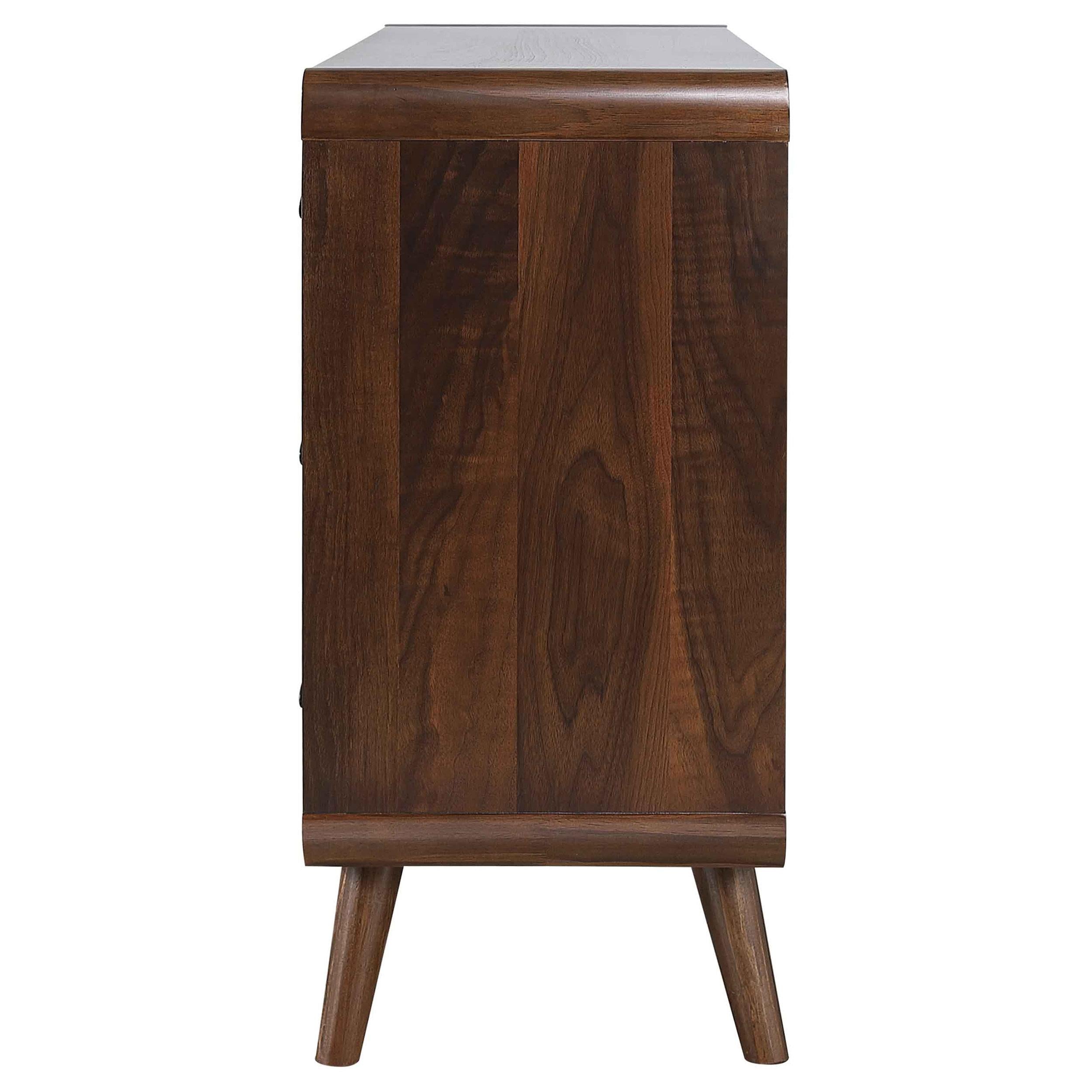  Coaster Furniture Robyn 205133 6-Drawer Bedroom Dresser - Dark Walnut IMAGE 4