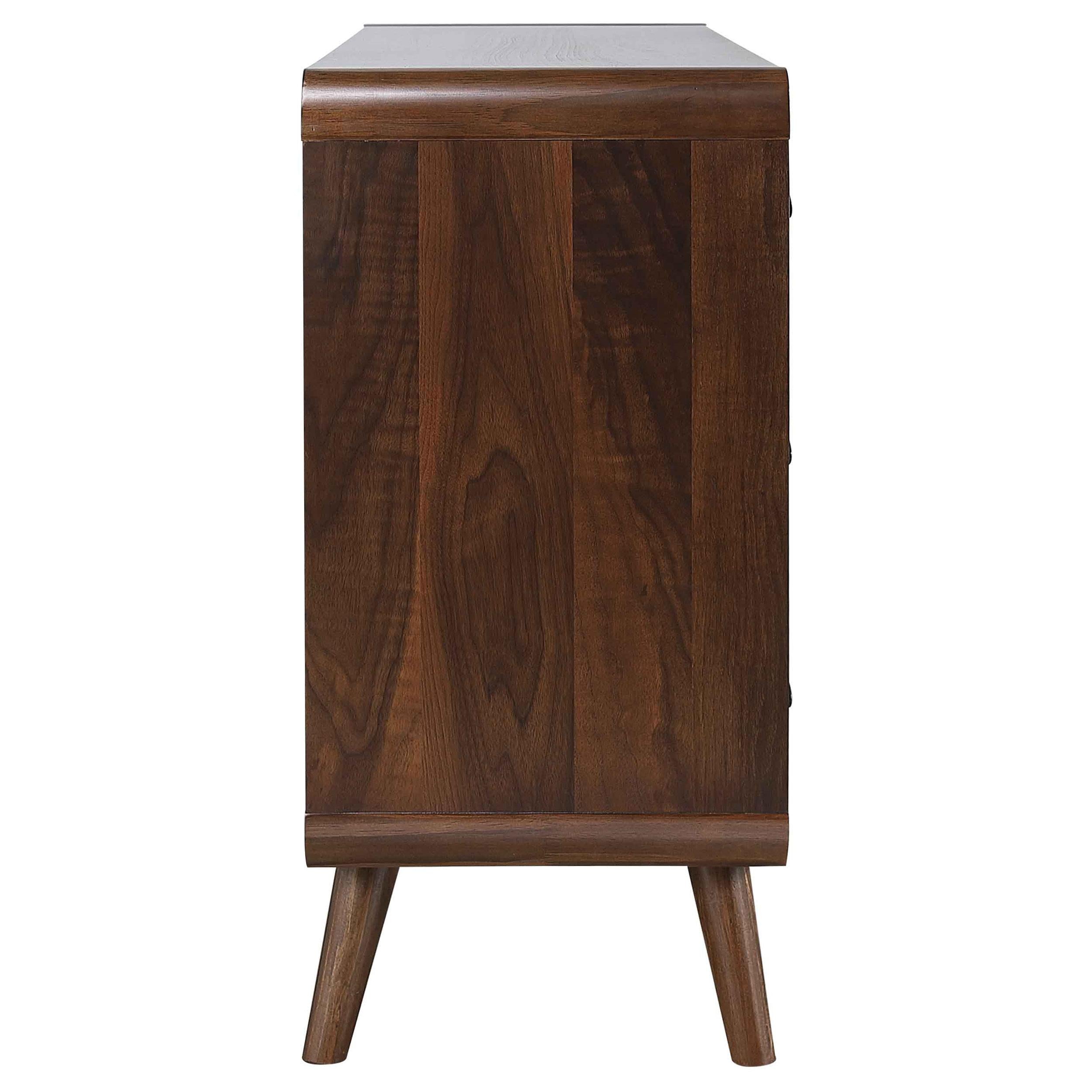  Coaster Furniture Robyn 205133 6-Drawer Bedroom Dresser - Dark Walnut IMAGE 8