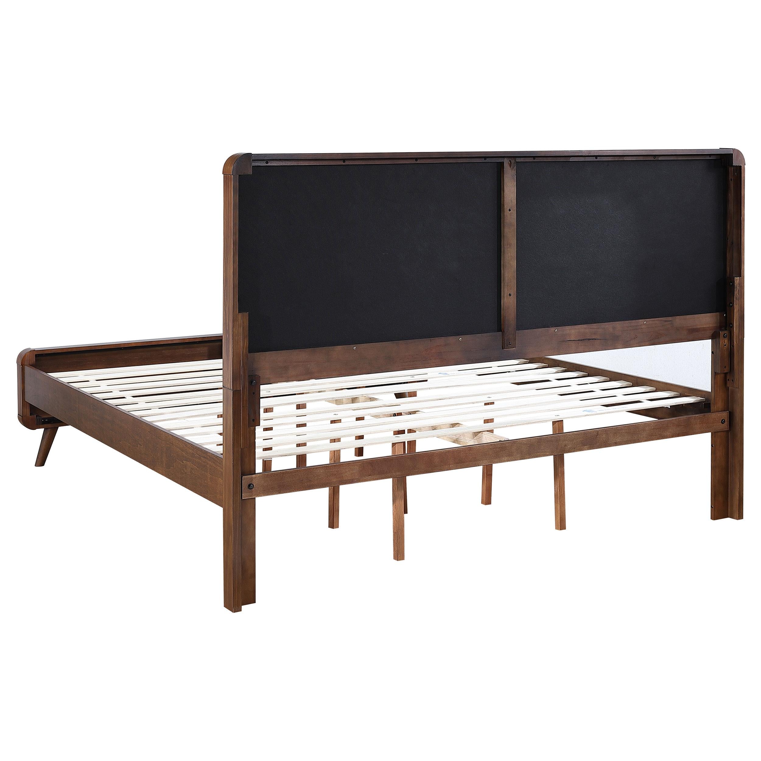  Size_King --  Robyn 205131KE Wood Eastern King Platform Bed - Dark Walnut IMAGE 4