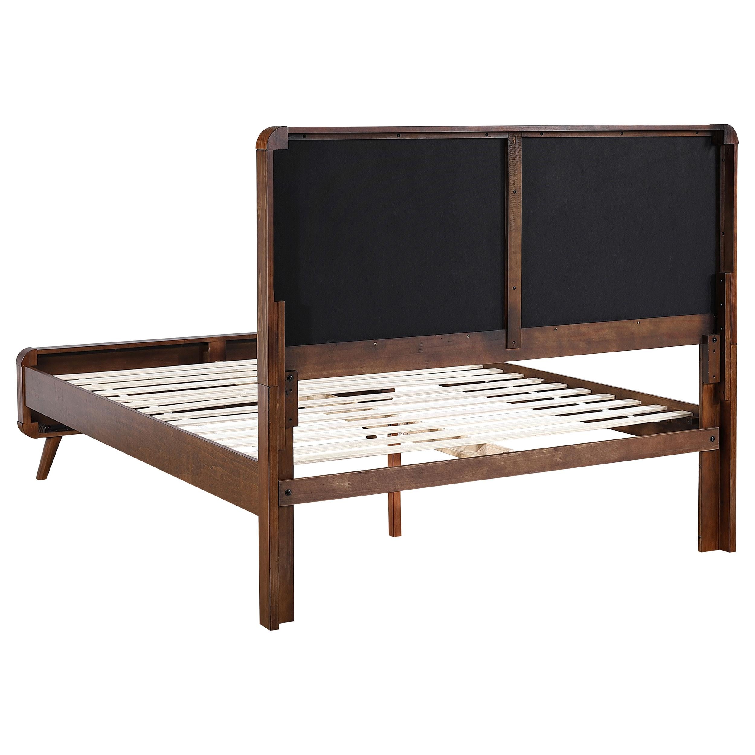  Size_Queen --  Coaster Furniture Robyn Upholstered Platform Bed IMAGE 4