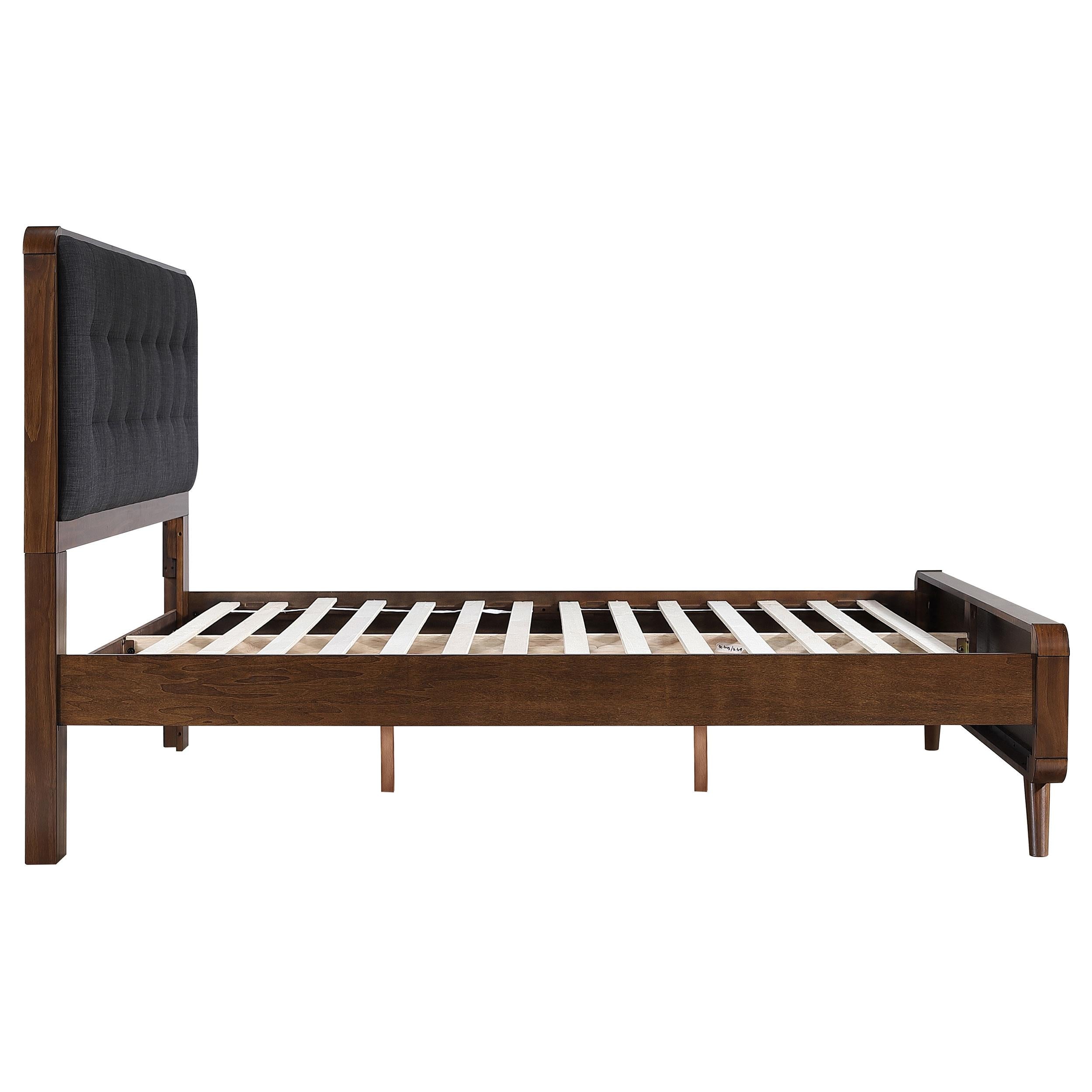  Size_Queen --  Coaster Furniture Robyn Upholstered Platform Bed IMAGE 5