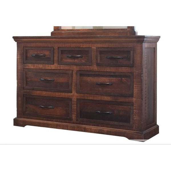 International Furniture Direct Madeira 7-Drawer Dresser IFD1200DSR