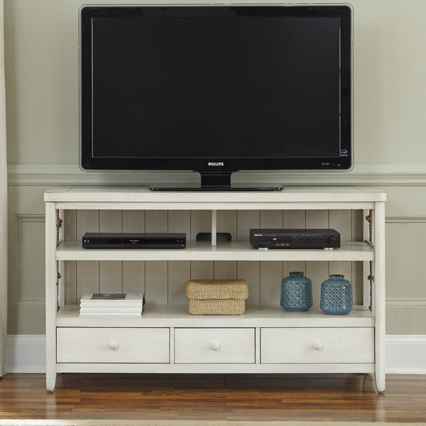 Liberty Furniture Industries Inc. Dockside TV Stand with Cable Management 469-TV55