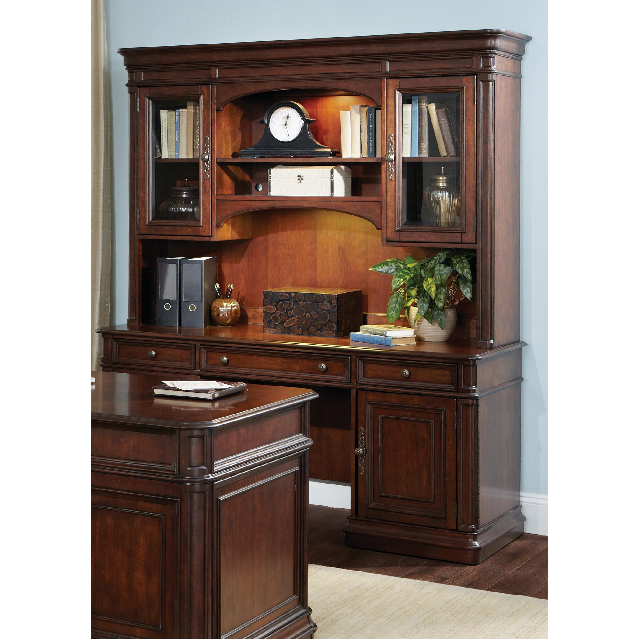  Liberty Furniture Industries Inc. Office Desks Desks With Hutch 273-HOJ-JEC IMAGE 1