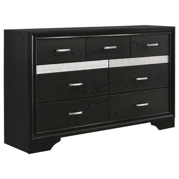Coaster Furniture Miranda 206363 7-Drawer Dresser - Black