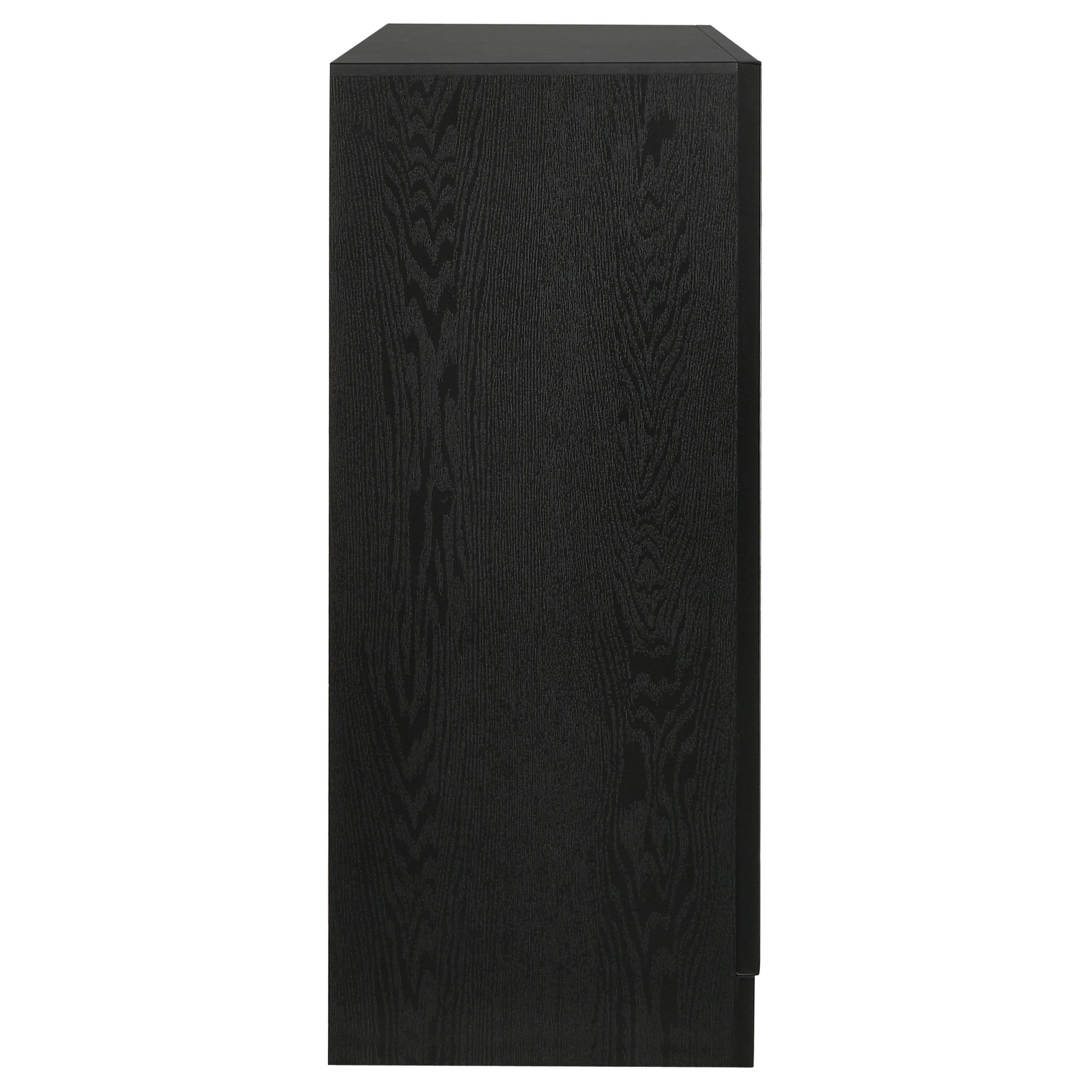  Coaster Furniture Miranda 206363 7-Drawer Dresser - Black IMAGE 8