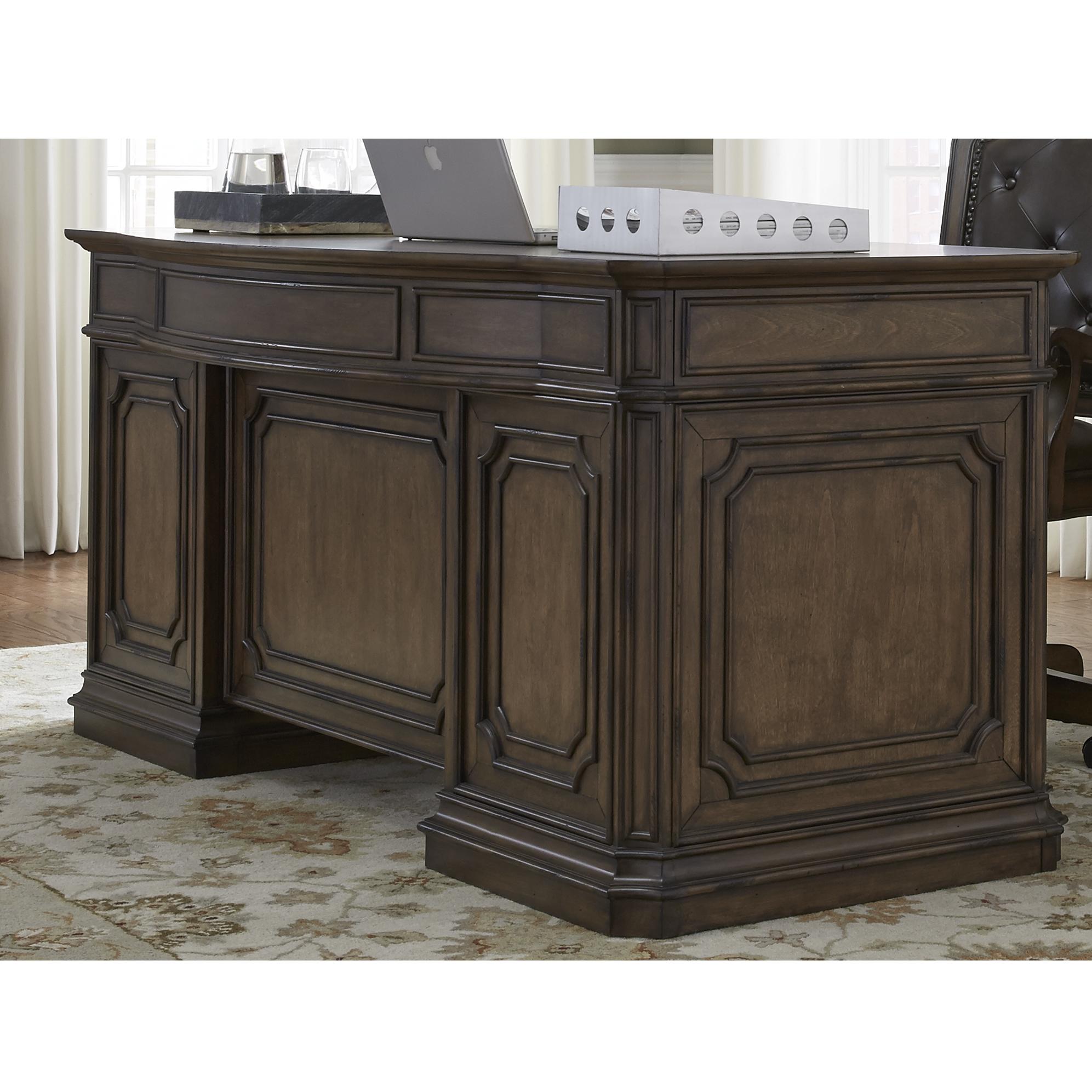  Liberty Furniture Industries Inc. Office Desks Desks 487-HOJ-JED IMAGE 9