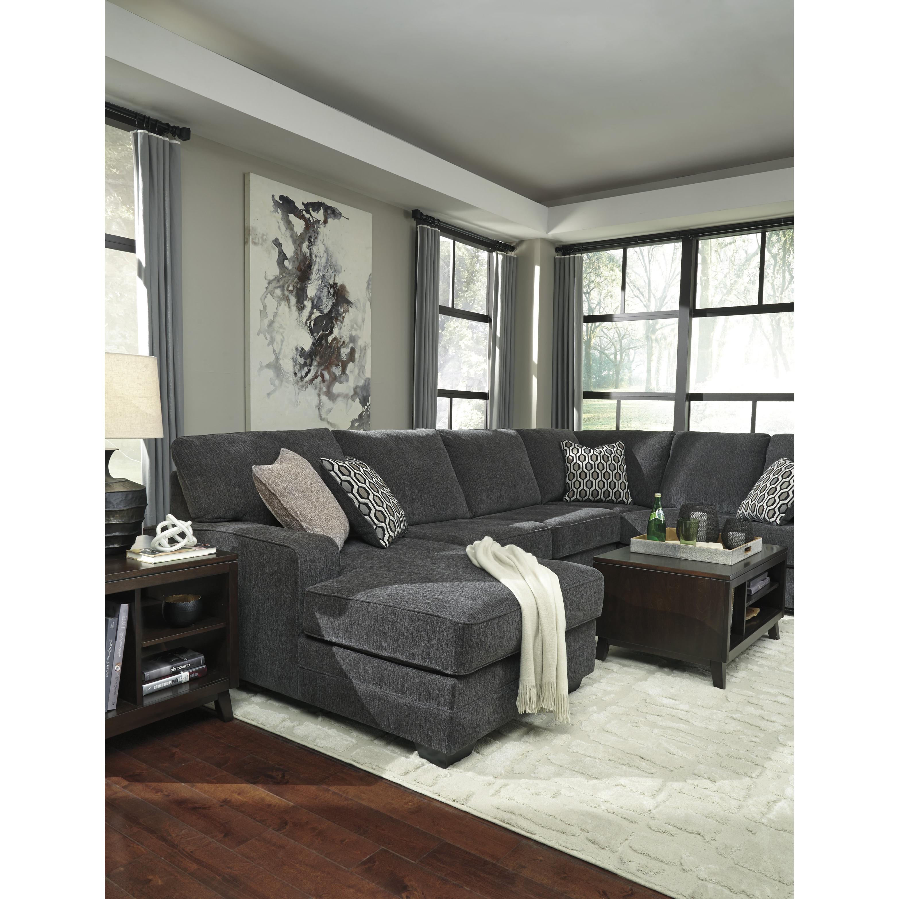  Benchcraft Tracling Fabric 3 pc Sectional 7260016/7260034/7260067 IMAGE 4