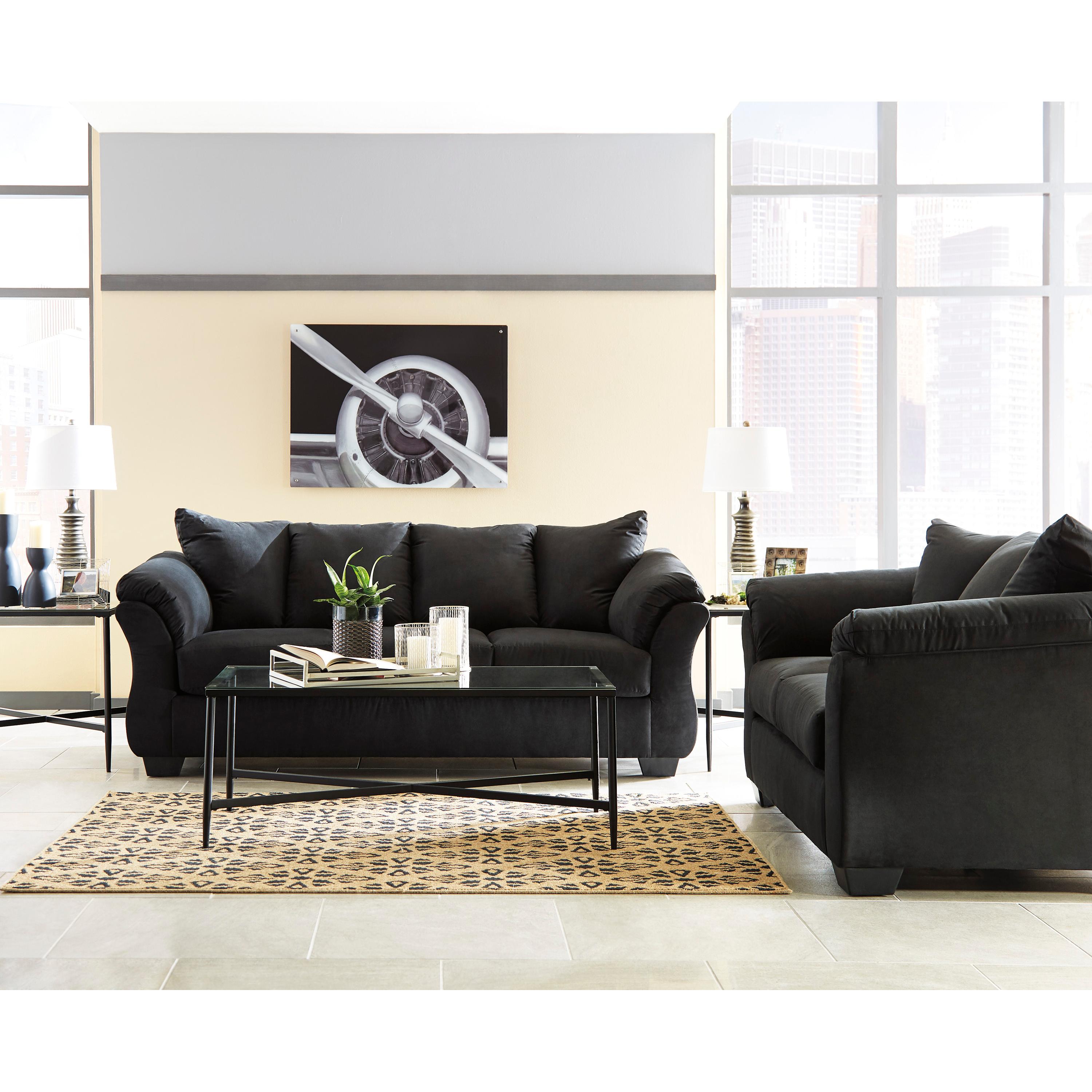  Manufacturer Color_Black --  Darcy 7500835 Loveseat IMAGE 6