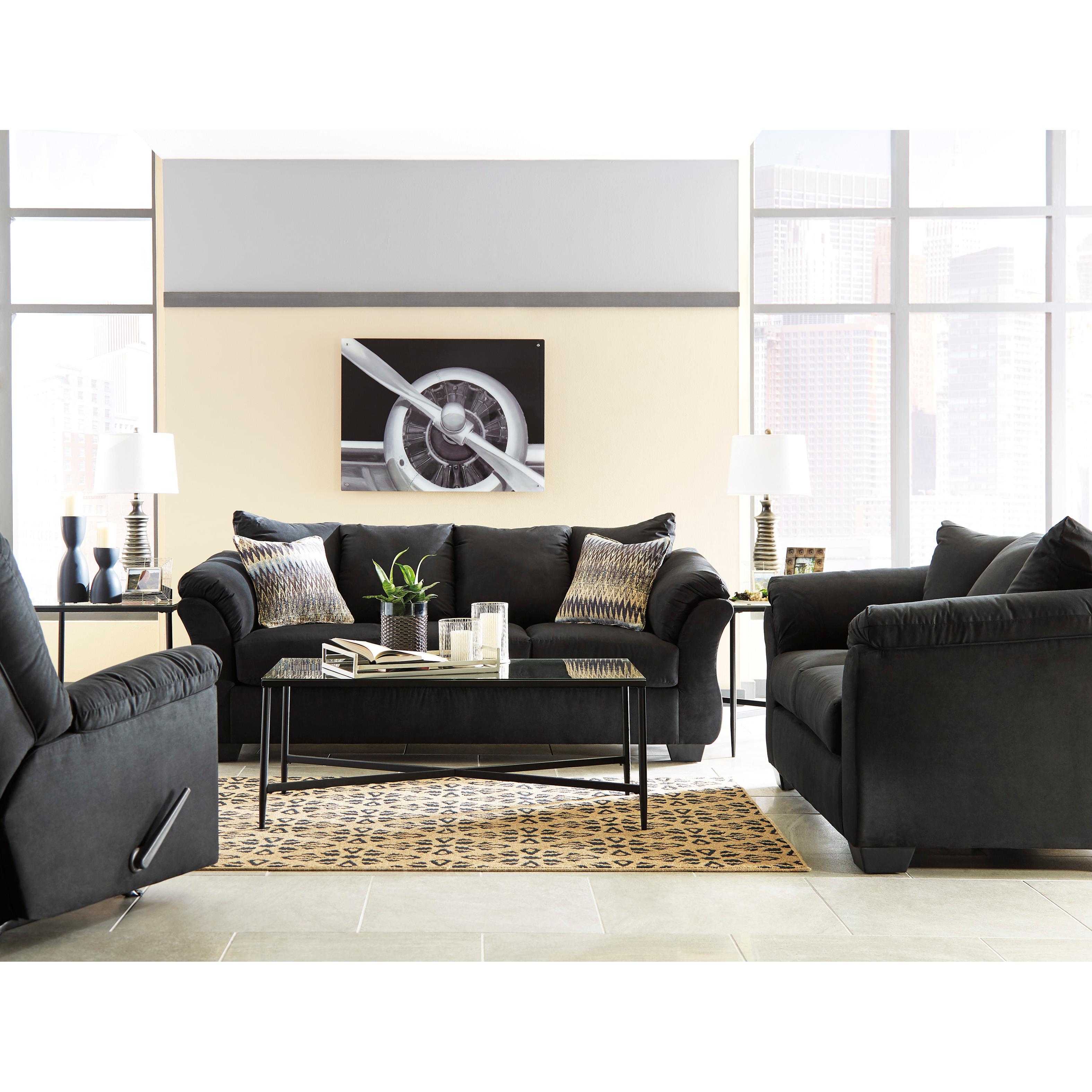  Manufacturer Color_Black --  Darcy 7500835 Loveseat IMAGE 7