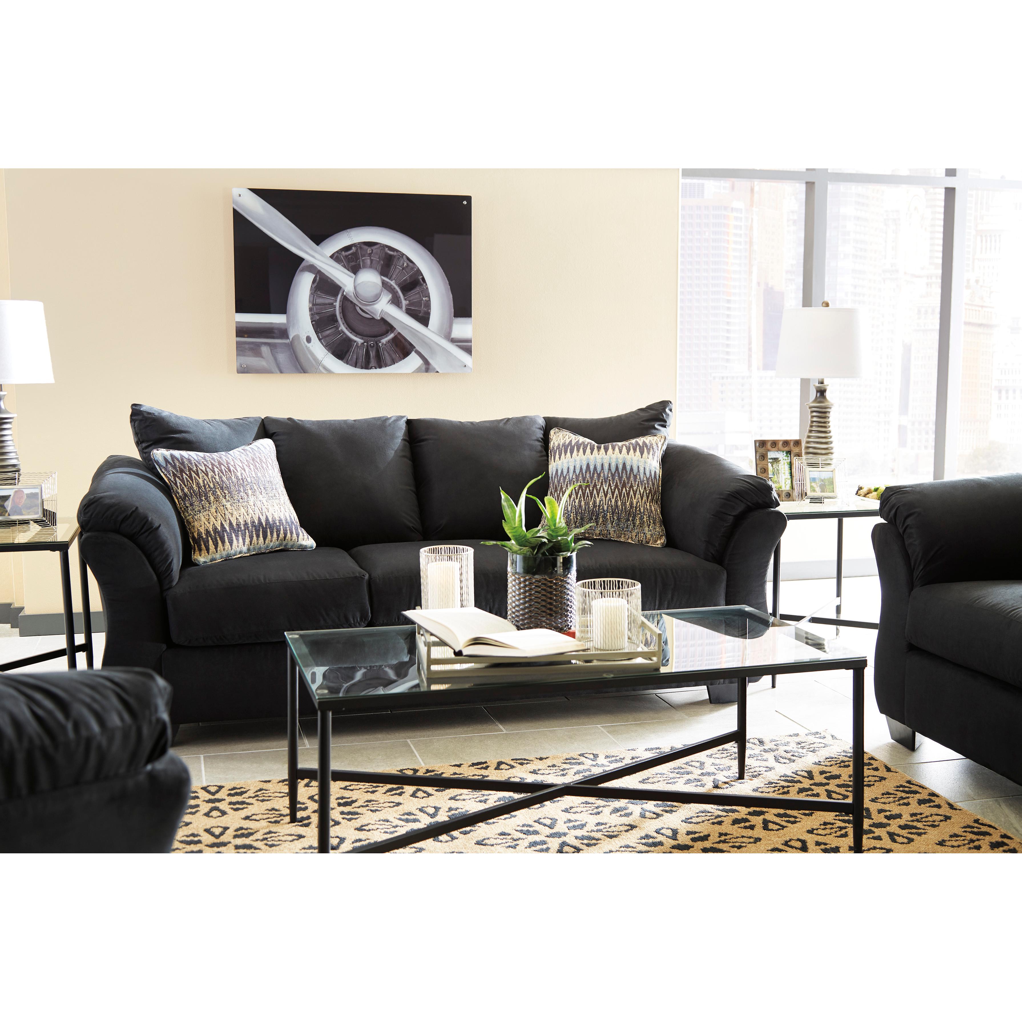  Manufacturer Color_Black --  Darcy 7500838 Sofa IMAGE 4