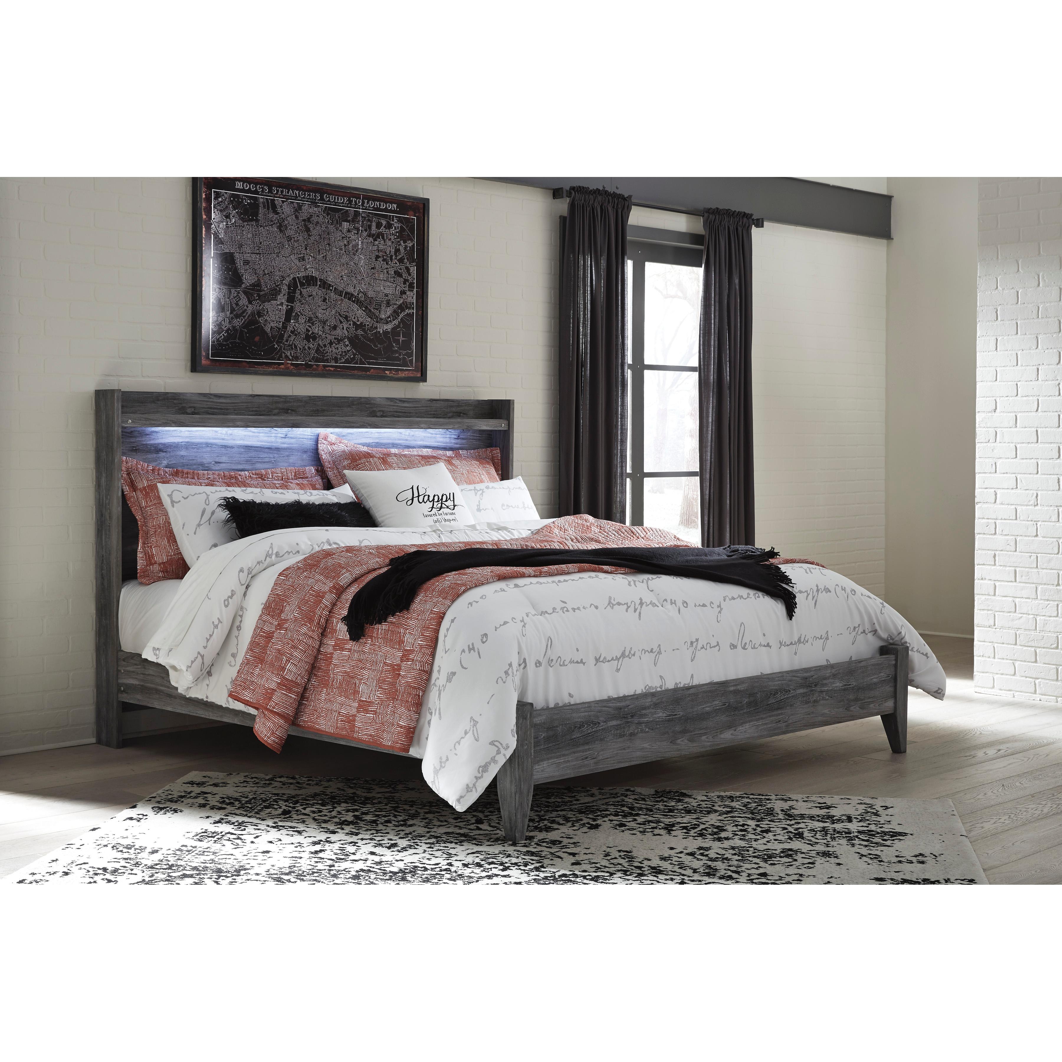  Size_King --  Baystorm B221B11 King Panel Bed IMAGE 1