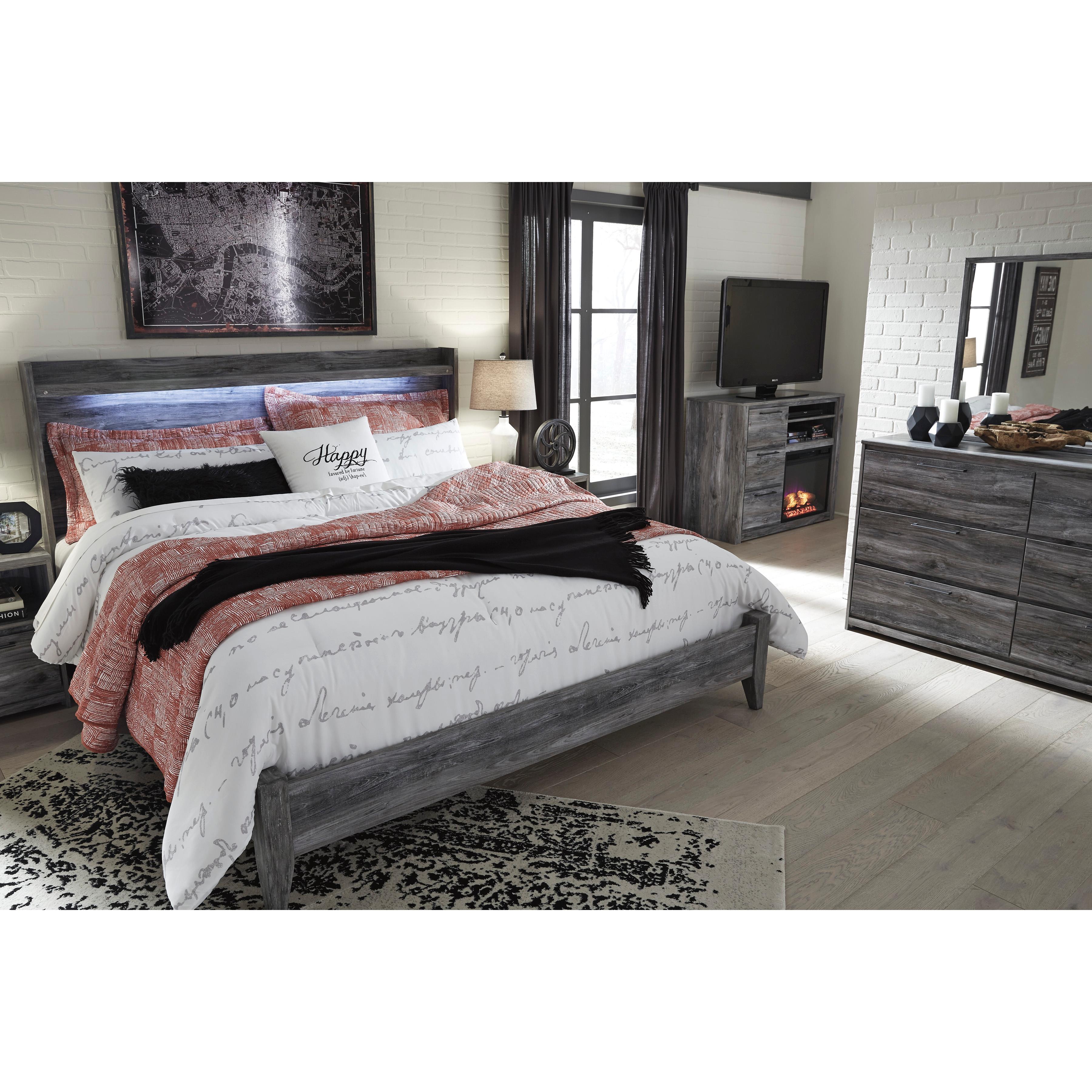  Size_King --  Baystorm B221B11 King Panel Bed IMAGE 3