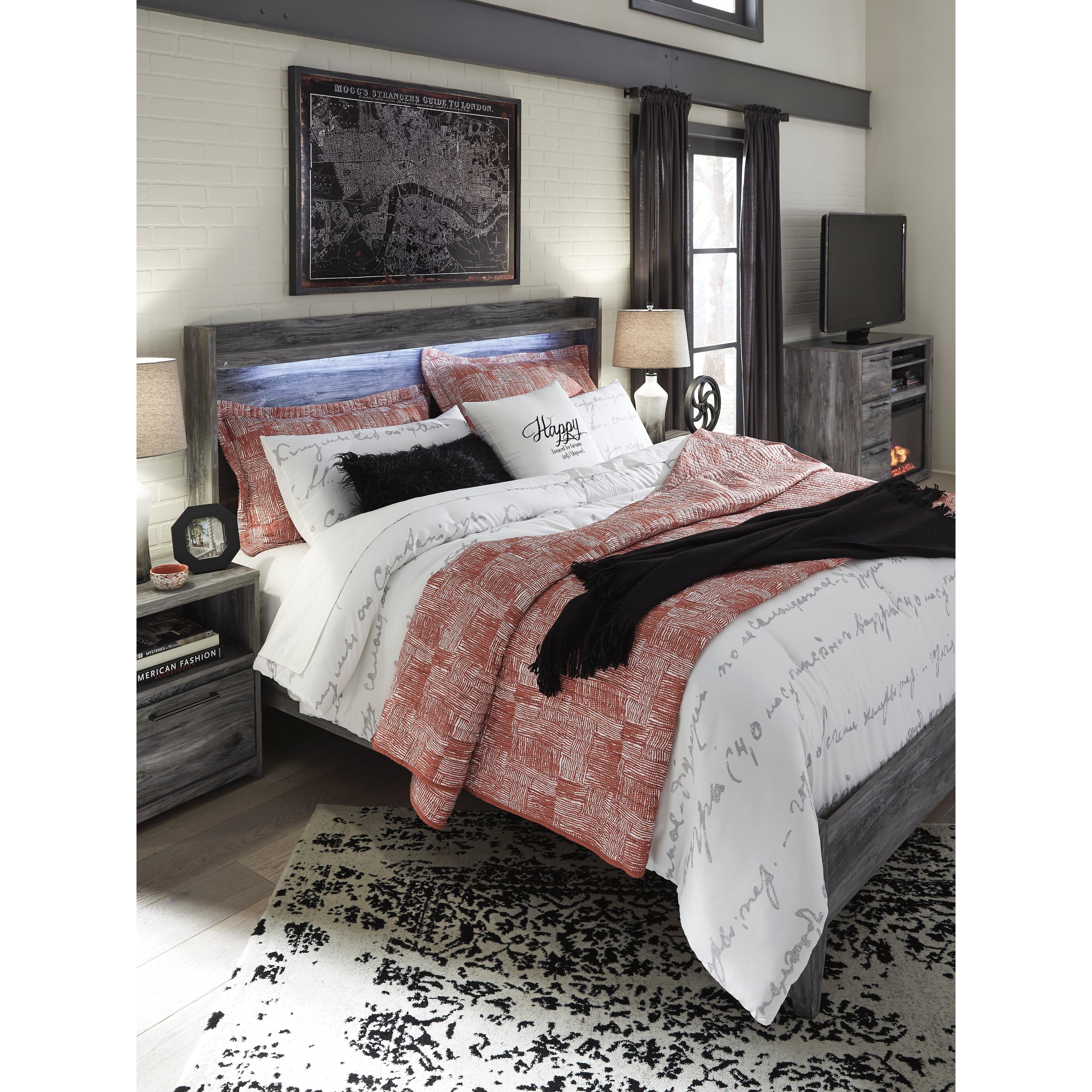  Size_King --  Baystorm B221B11 King Panel Bed IMAGE 4