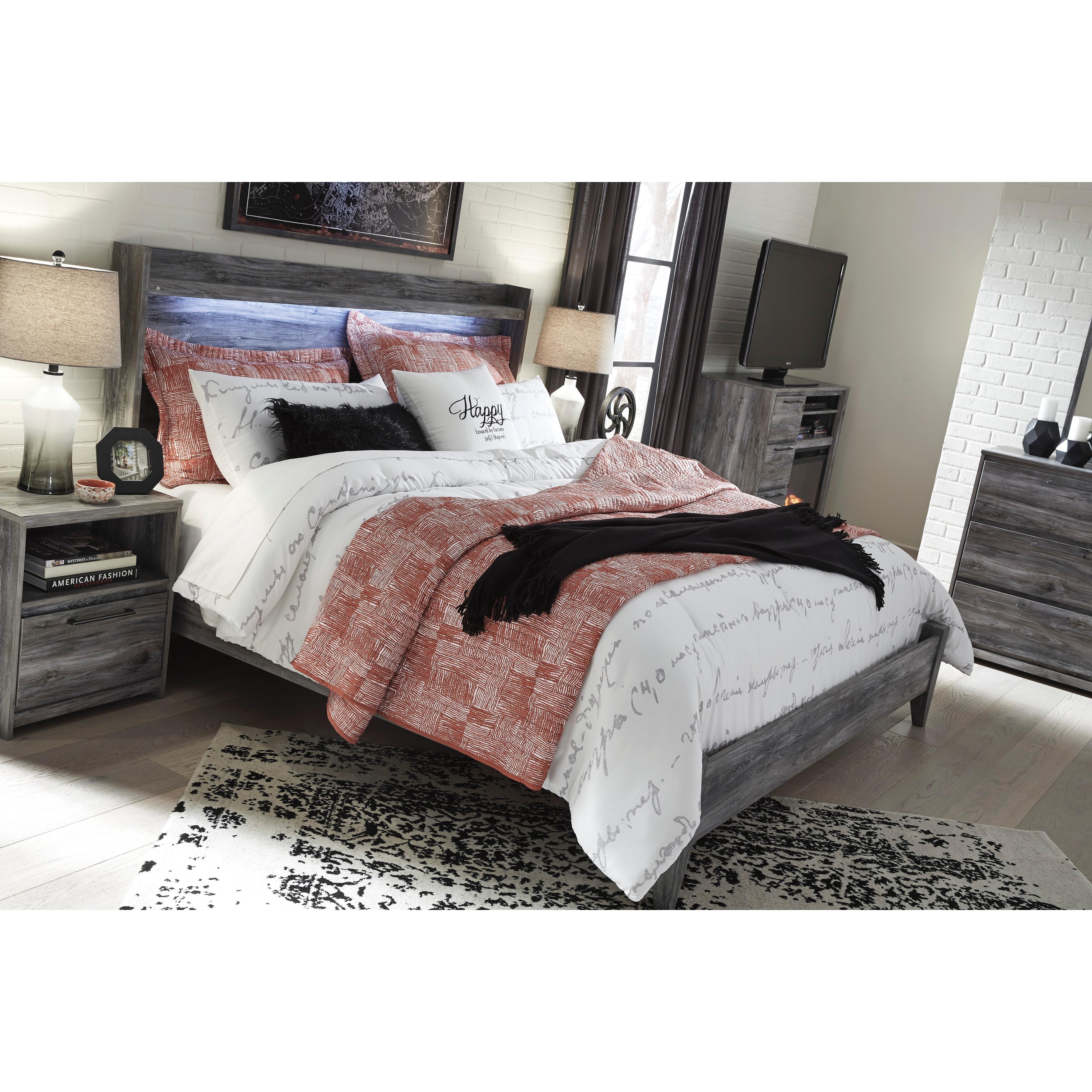  Size_King --  Baystorm B221B11 King Panel Bed IMAGE 6