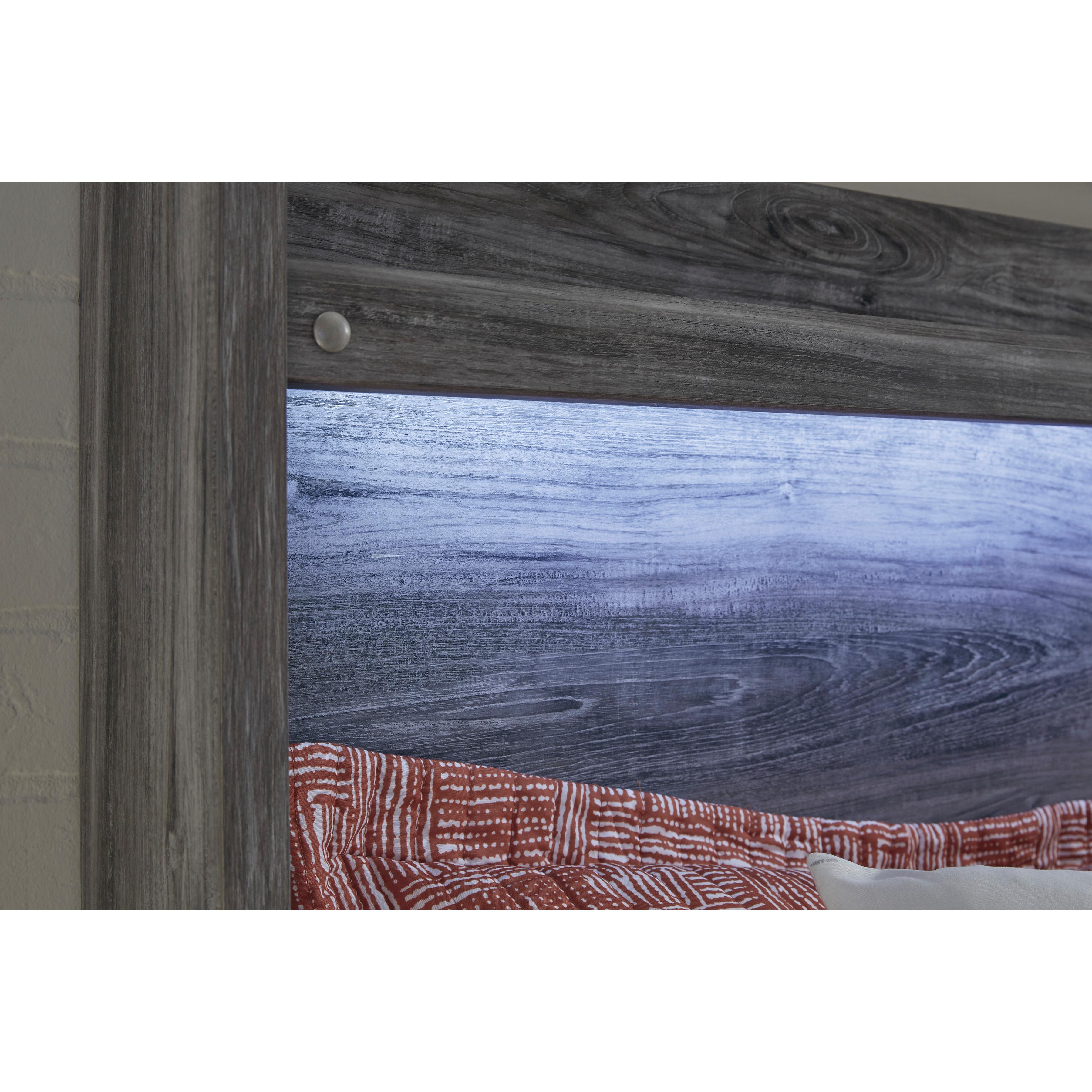  Size_Queen --  Signature Design by Ashley Baystorm Panel Bed with Storage IMAGE 2