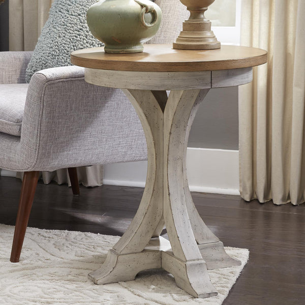 Liberty Furniture Industries Inc. Farmhouse Reimagined End Table 652-OT1021