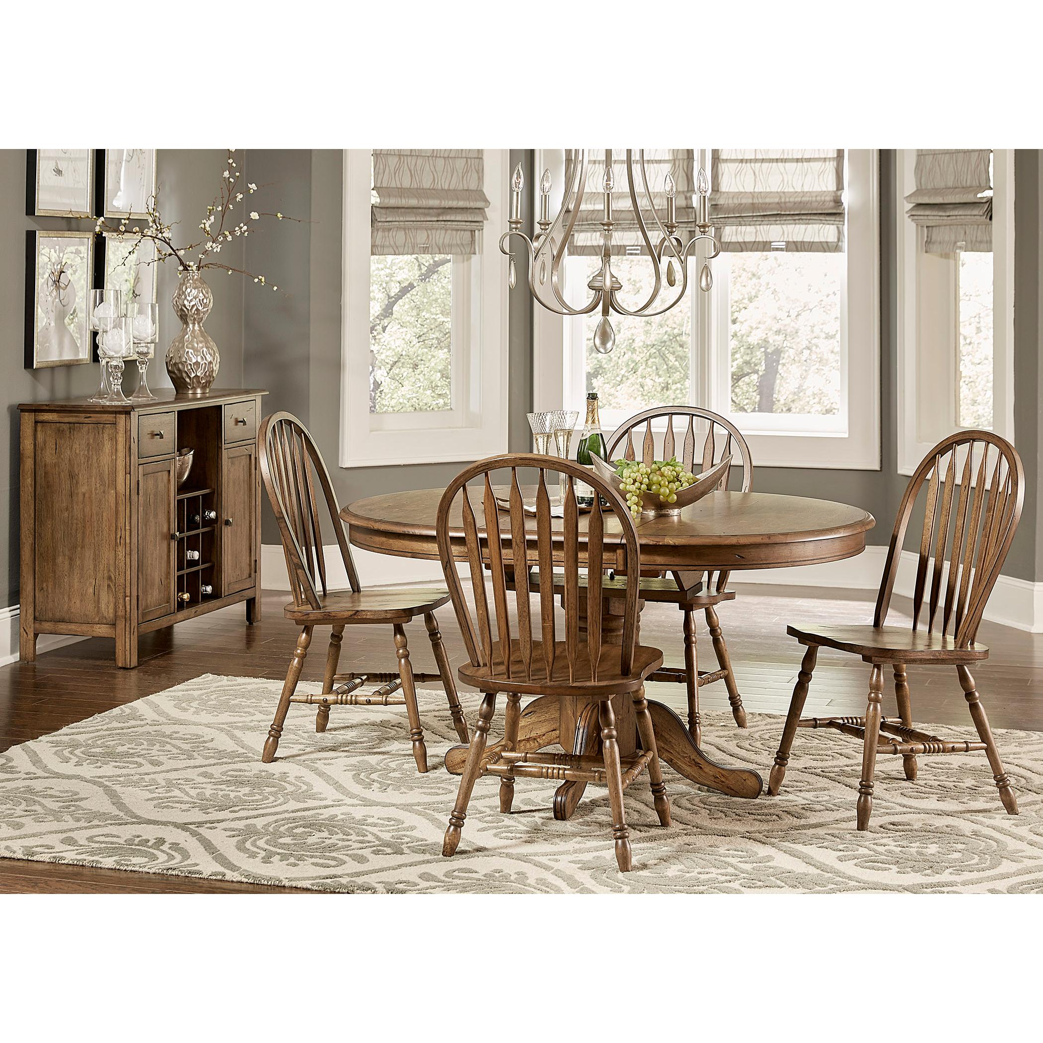 Liberty Furniture Industries Inc. Carolina Crossing Dining Chair 186-C1000S IMAGE 9