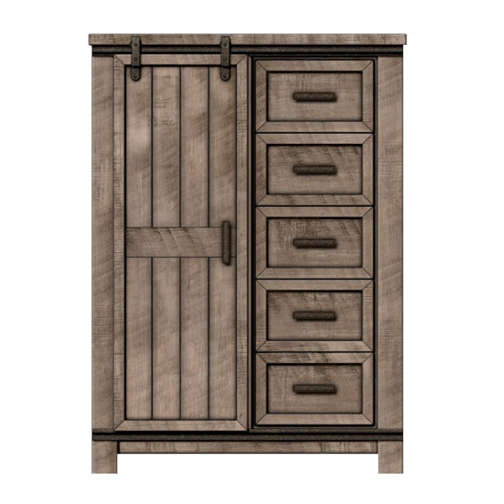 Liberty Furniture Industries Inc. Thornwood Hills 5-Drawer Chest 759-BR42 IMAGE 2