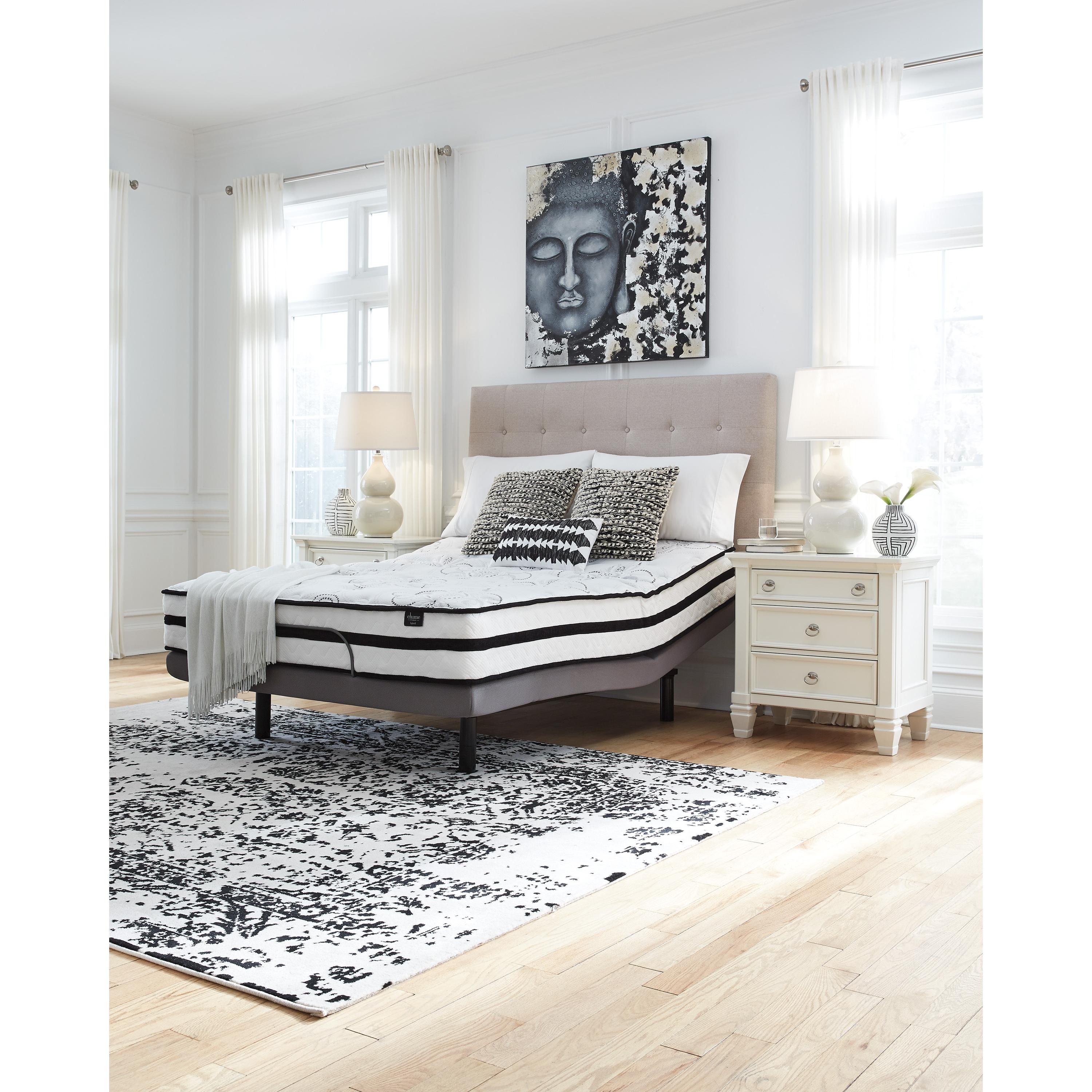  Size_King --  Chime 10 Inch Hybrid M69641 King Mattress IMAGE 12