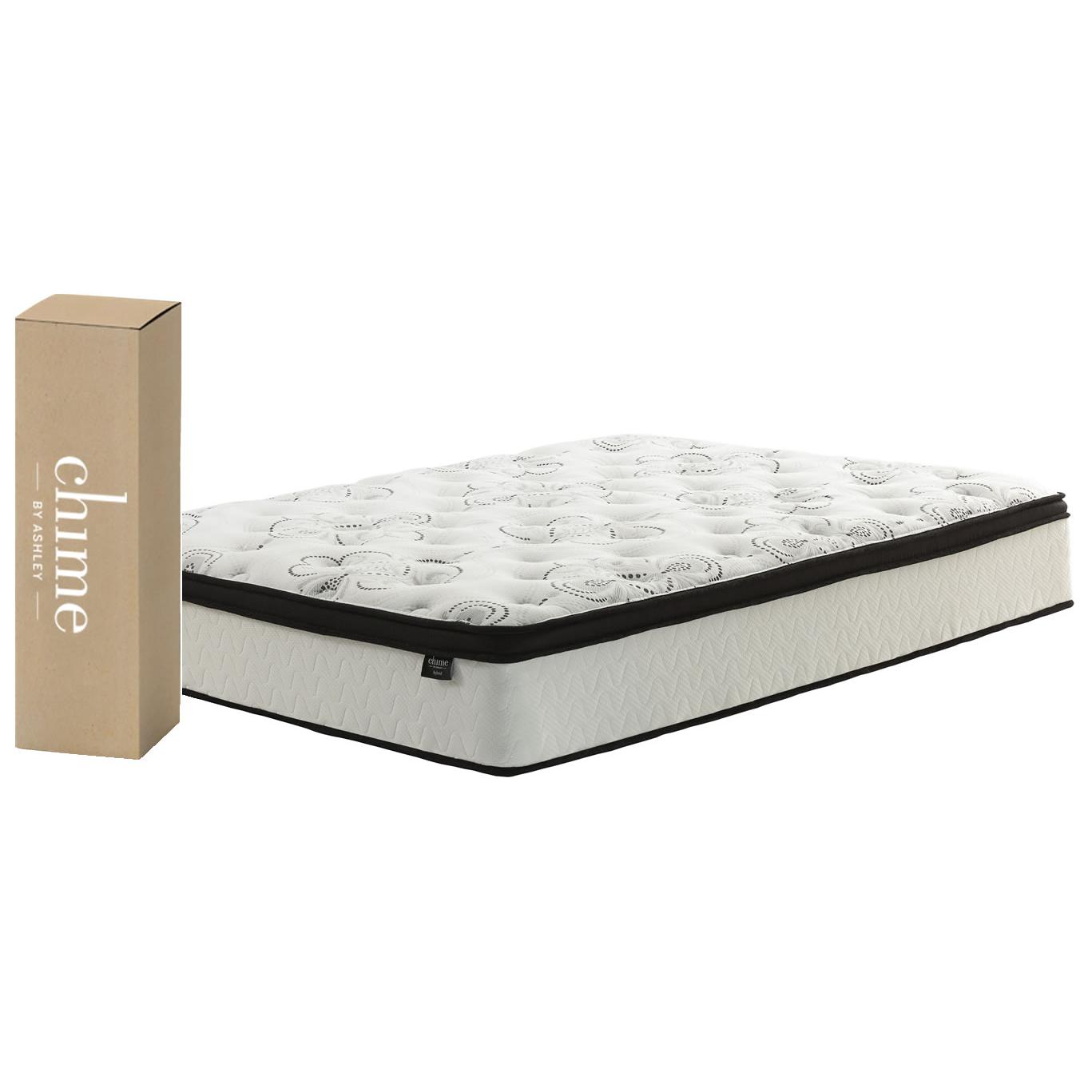  Size_Full --  Chime 12 Inch Hybrid M69721 Full Mattress IMAGE 1