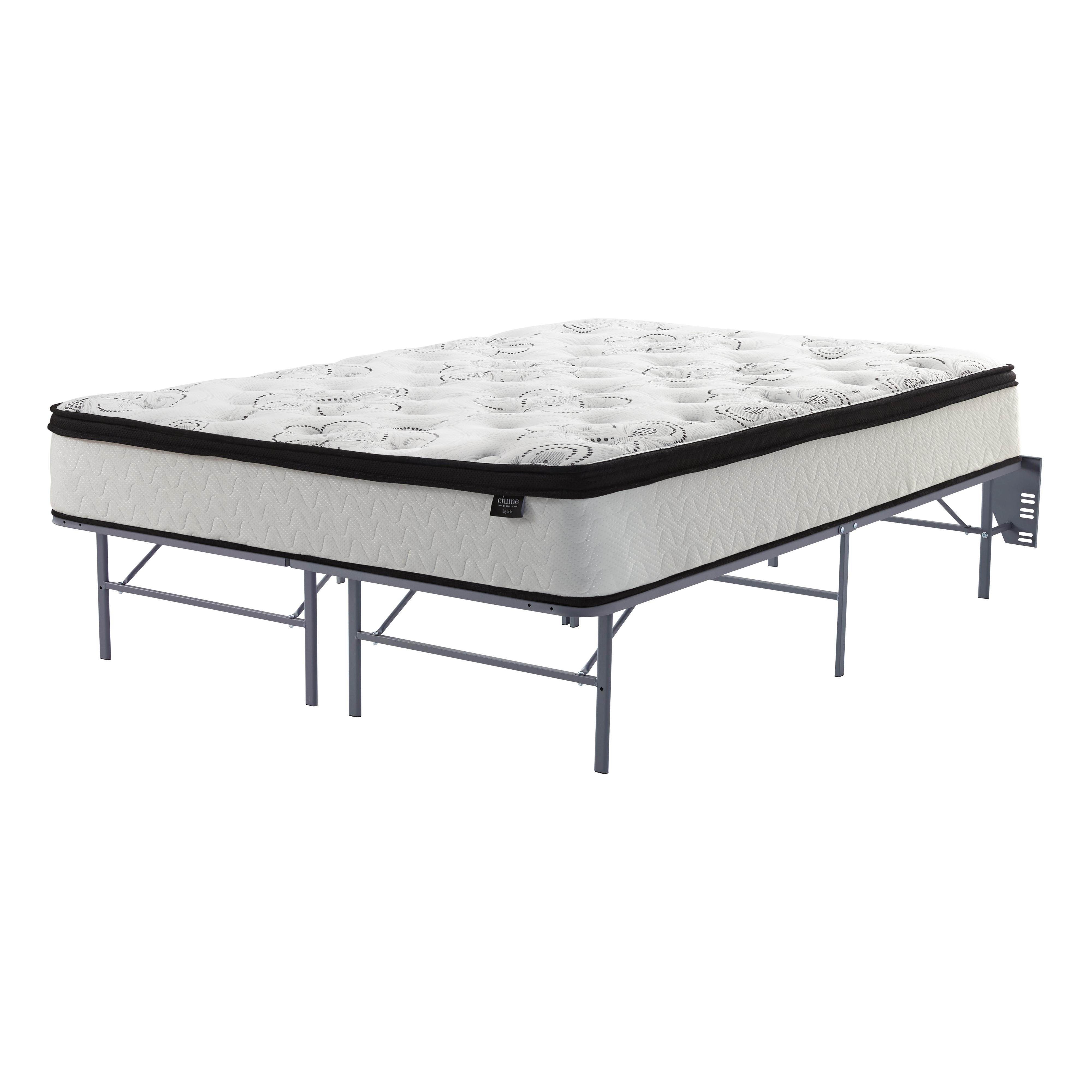  Size_Queen --  Chime 12 Inch Hybrid M69731 Queen Mattress IMAGE 5